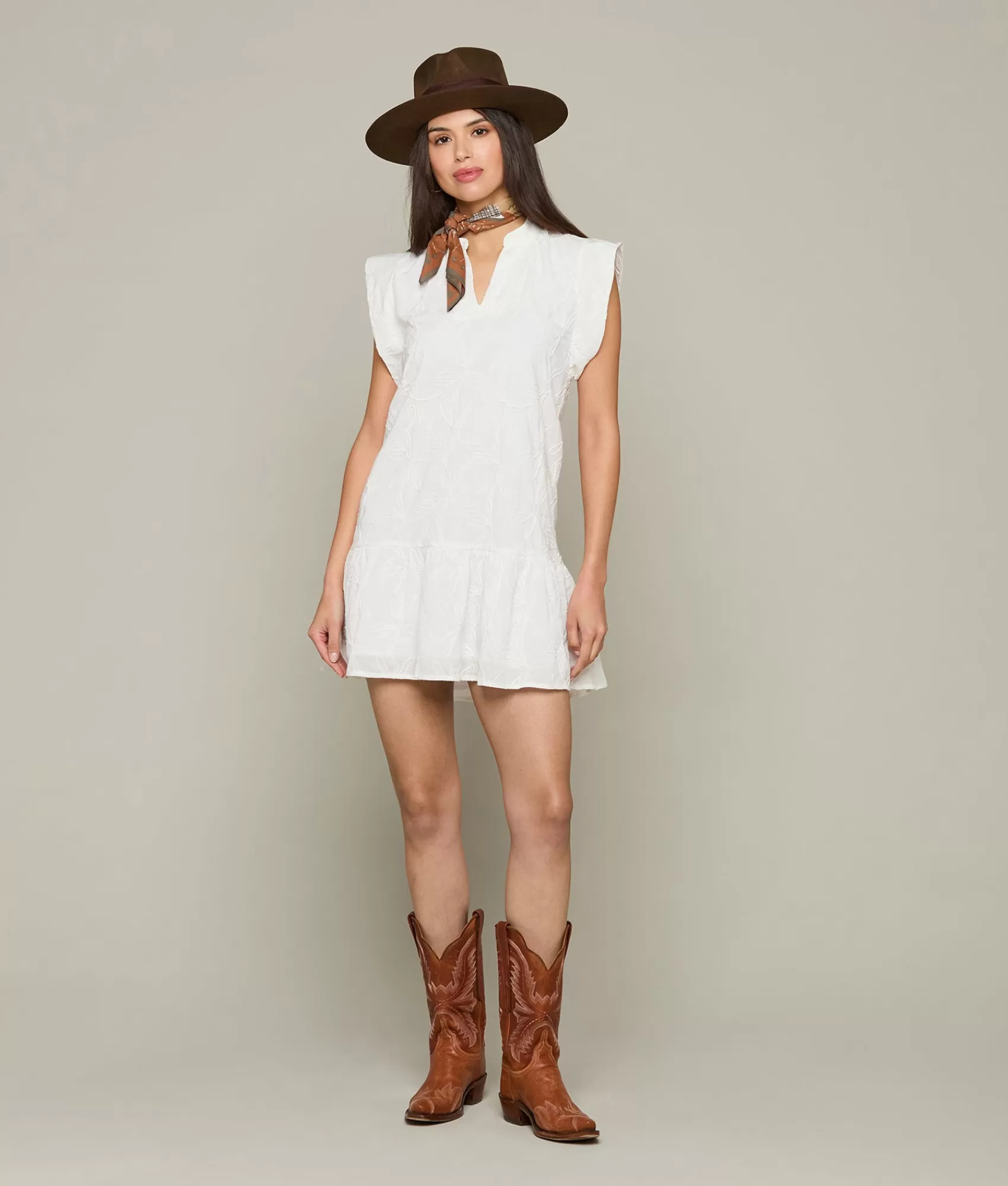 Lucchese Dresses | Perry Dress White