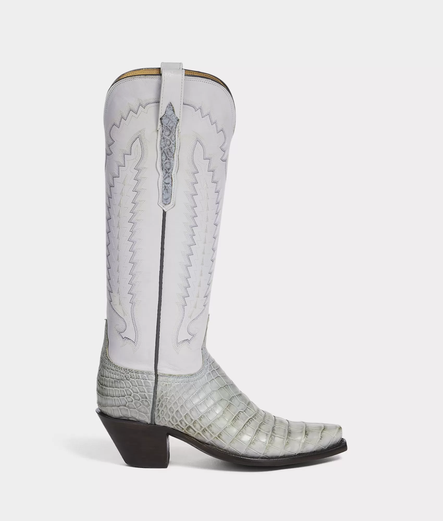 Lucchese Tall | Cowboy | Presley Exotic Iceberg