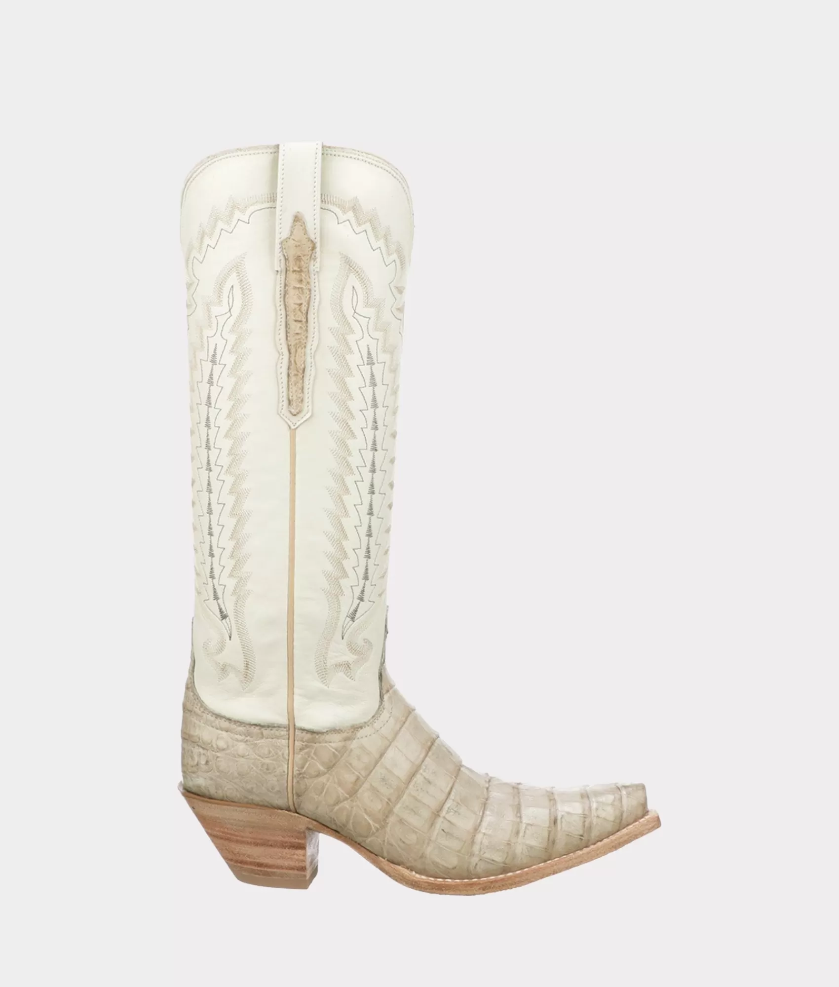 Lucchese Tall | Cowboy | Presley Exotic Wheat