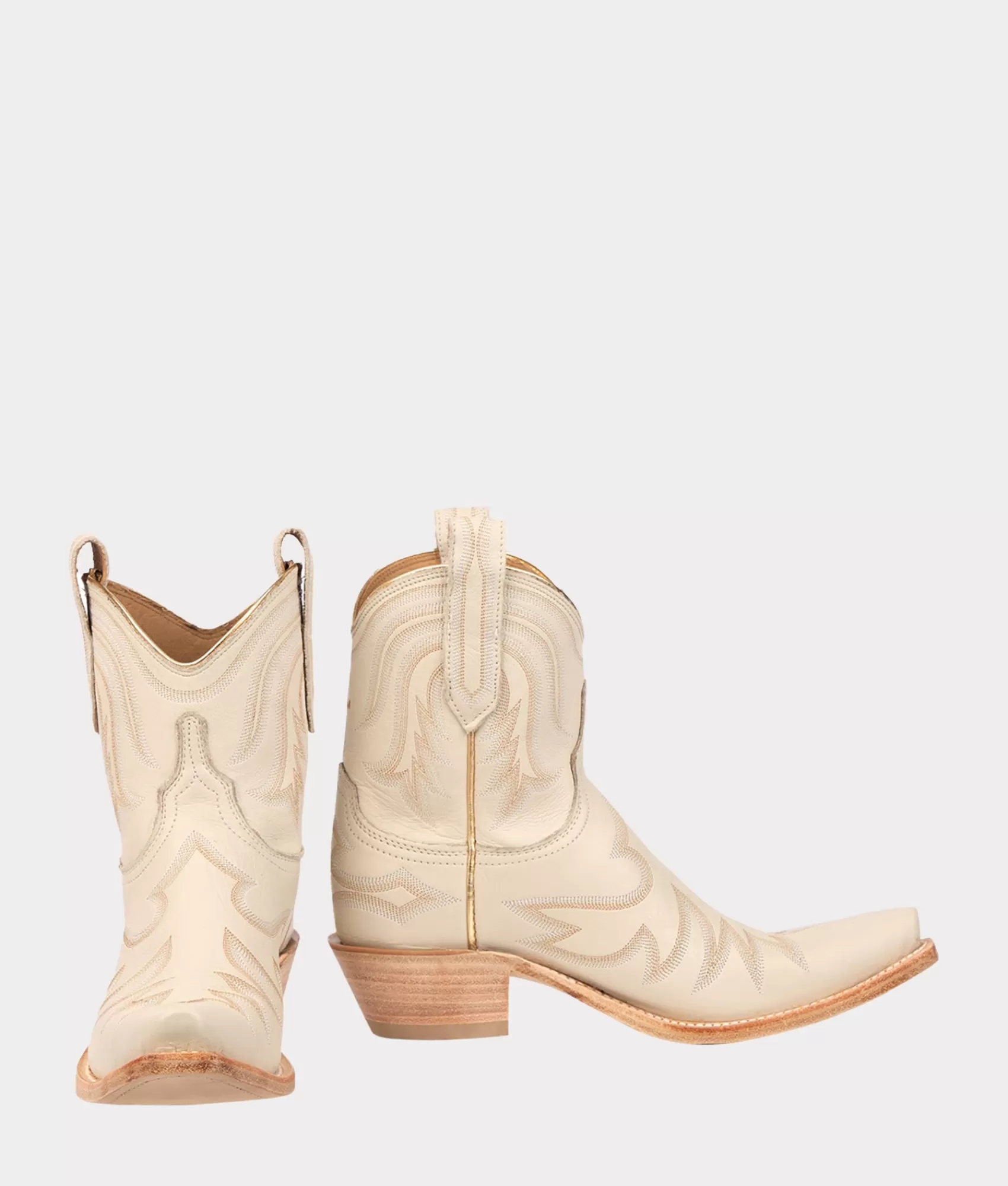 Lucchese Cowboy | Booties | Pris GlitzCream