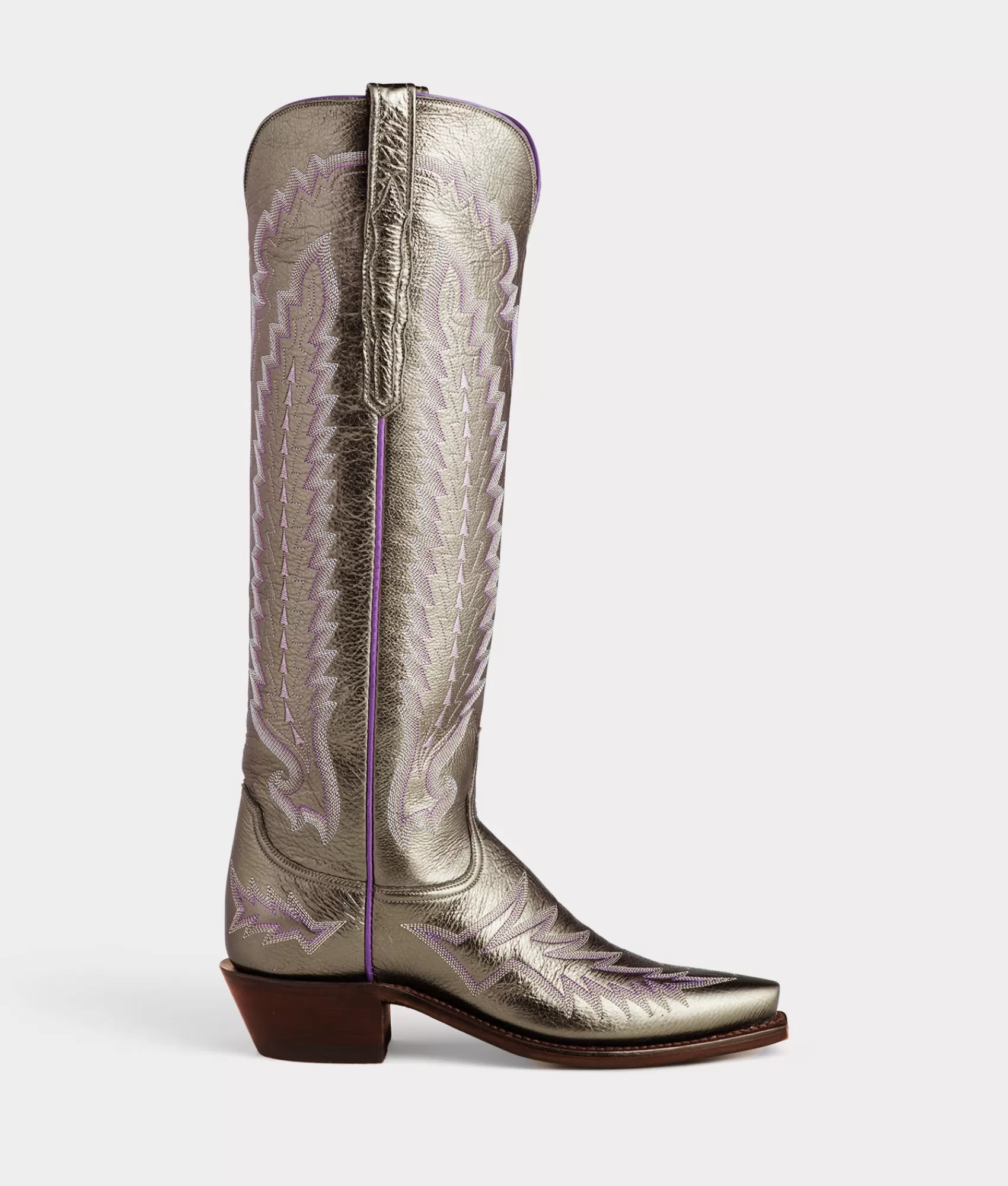 Lucchese Tall | Cowboy | Priscilla Pewter