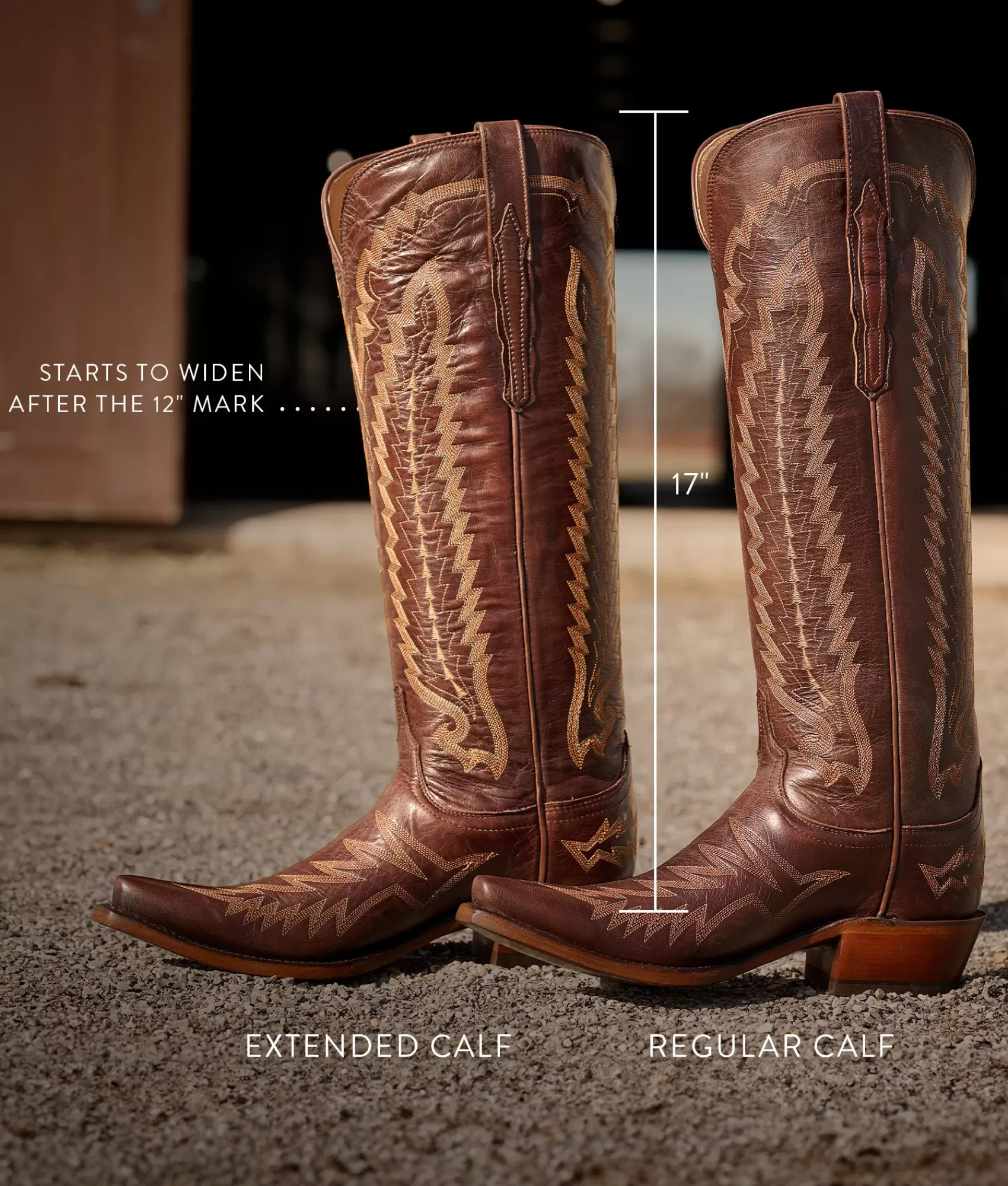 Lucchese Tall | Priscilla Brown