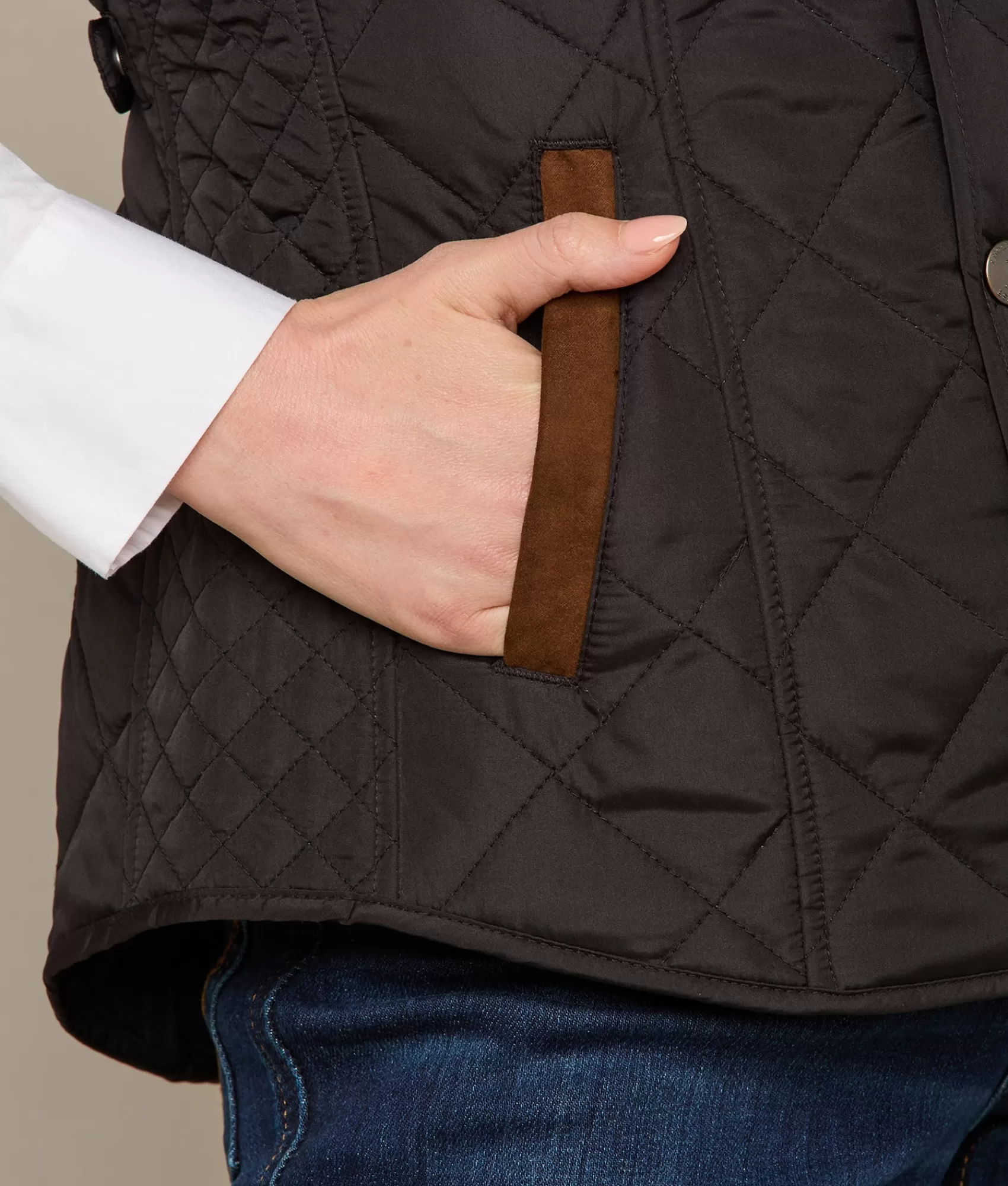 Lucchese Outerwear | Quilted Vest Black