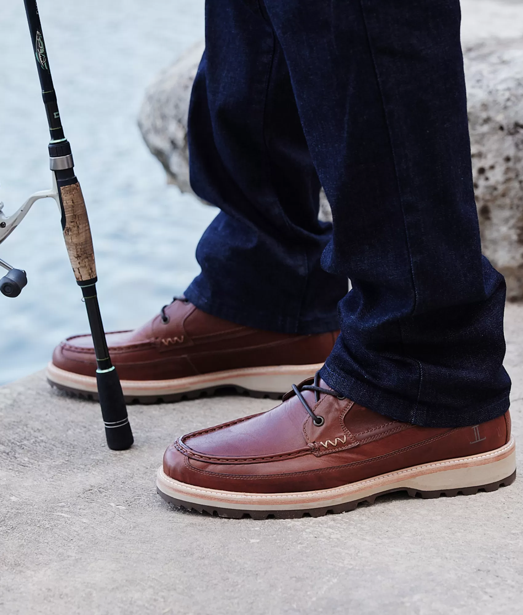 Lucchese After Ride | Barn Boots | Ranger II 5" Lace Up Boot Tan