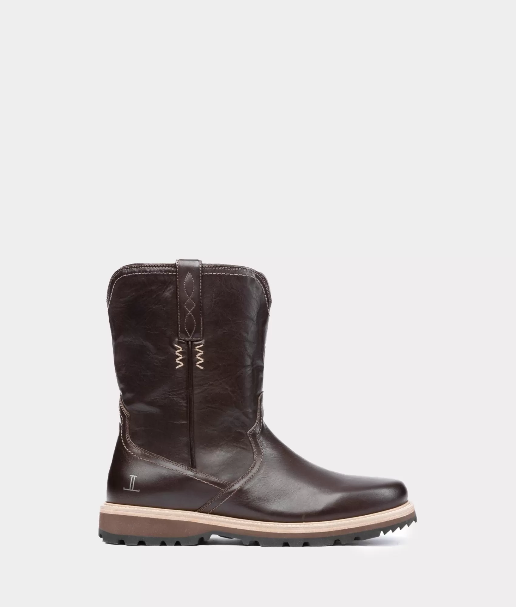 Lucchese Barn Boots | Roper | Ranger II Pull On Boot Chocolate