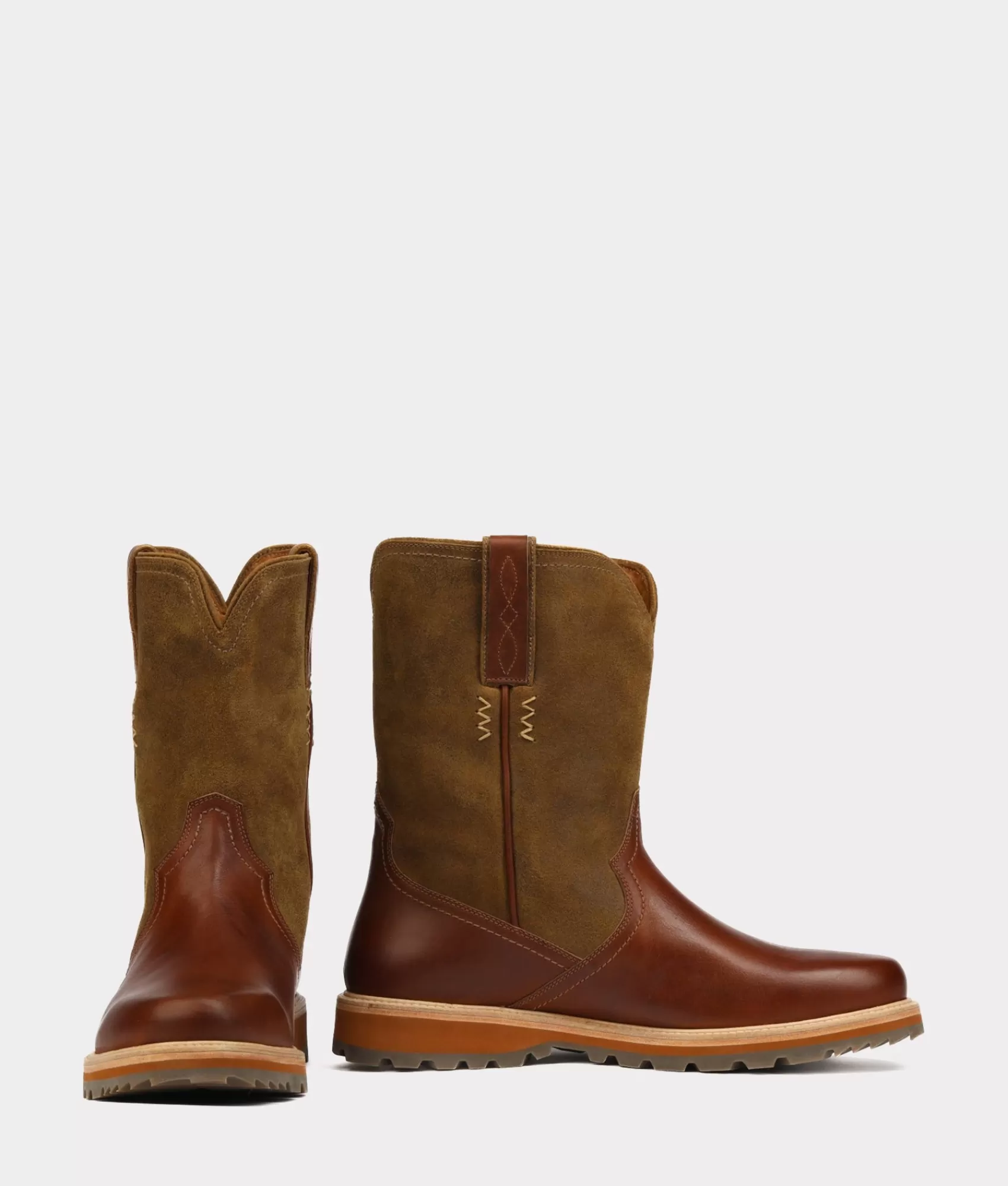 Lucchese Barn Boots | Roper | Ranger II Pull On Boot Tan