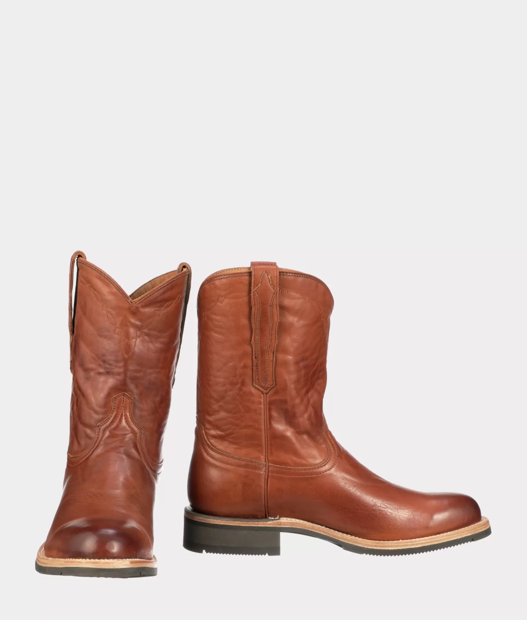 Lucchese Barn Boots | Raymond Cognac