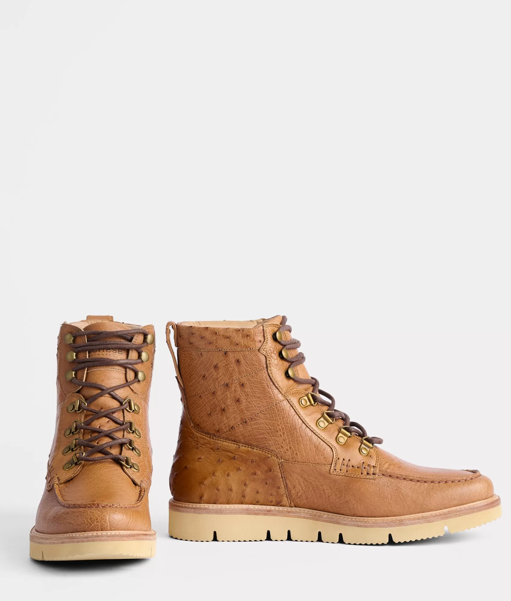 Lucchese After Ride | Ridgeline Exotic Lace Up Boot Barnwood