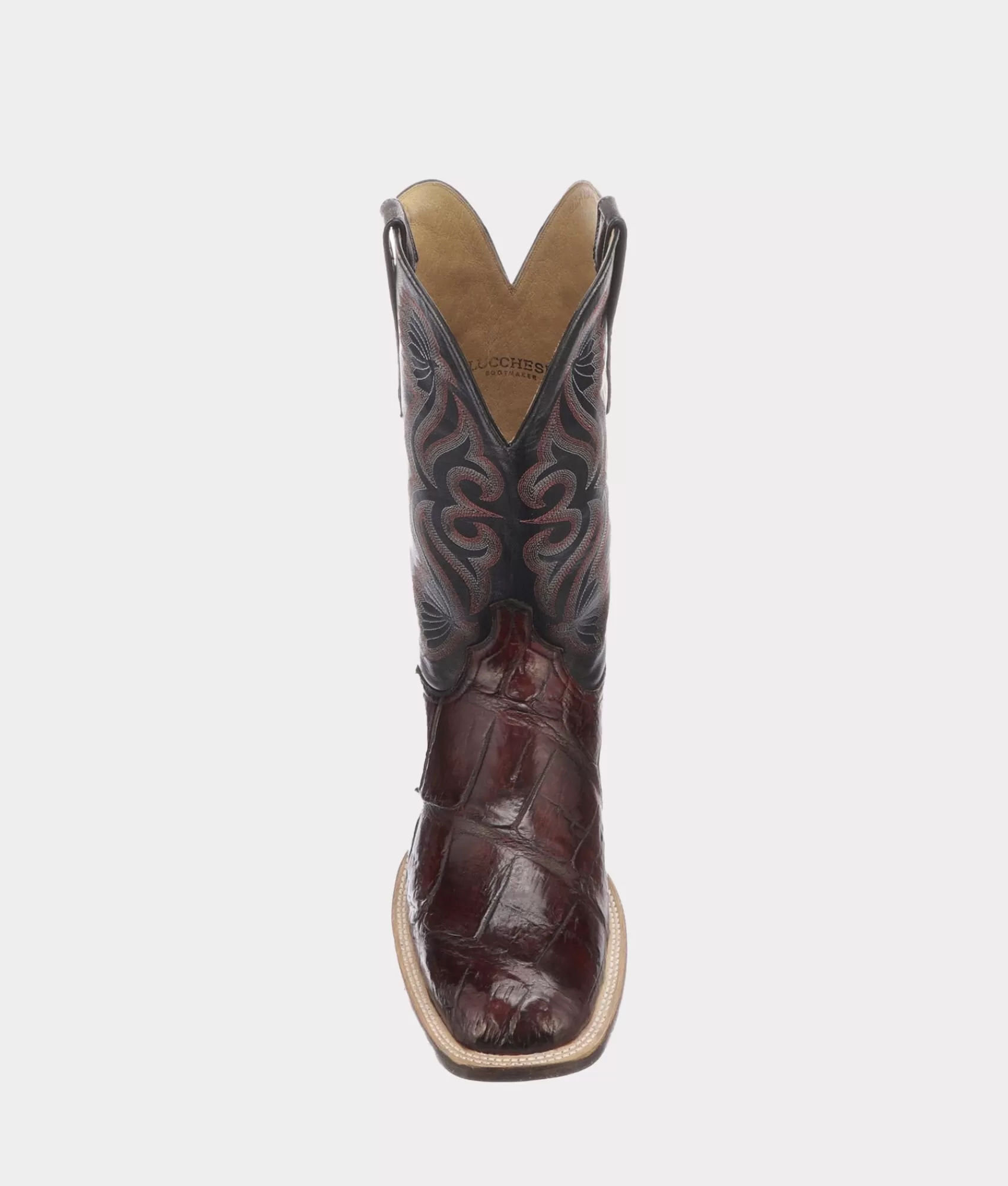 Lucchese Horseman | Cowboy | Roy BlackCherry+Black