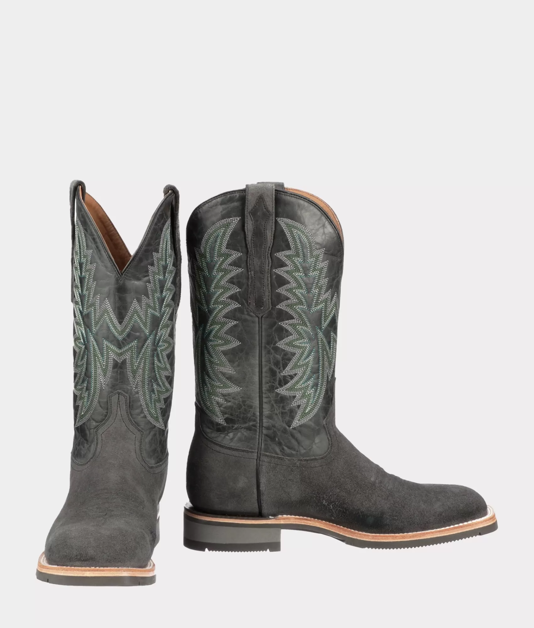 Lucchese Barn Boots | Horseman | Rudy Black