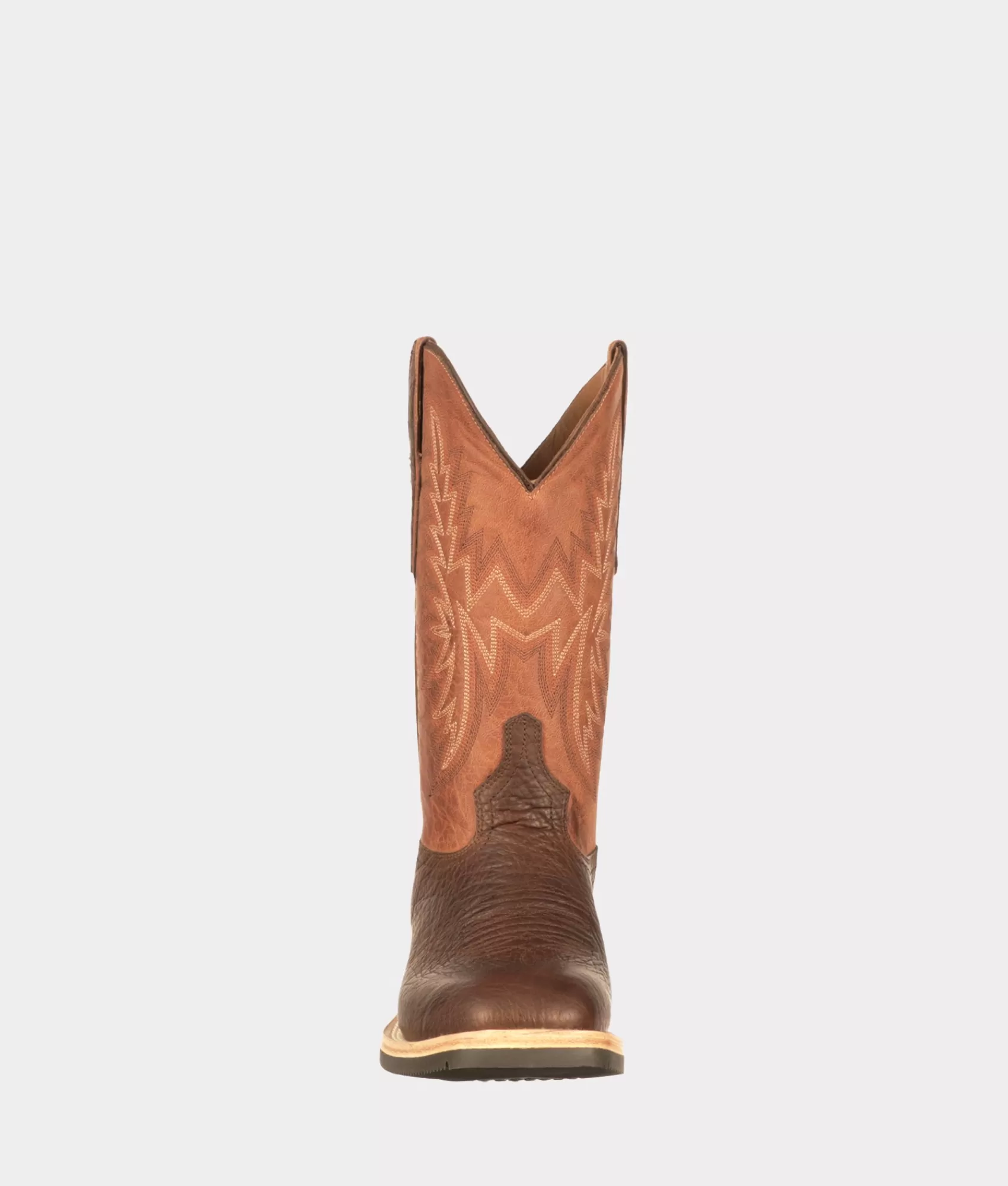 Lucchese Barn Boots | Horseman | Rudy Chocolate+Peanut