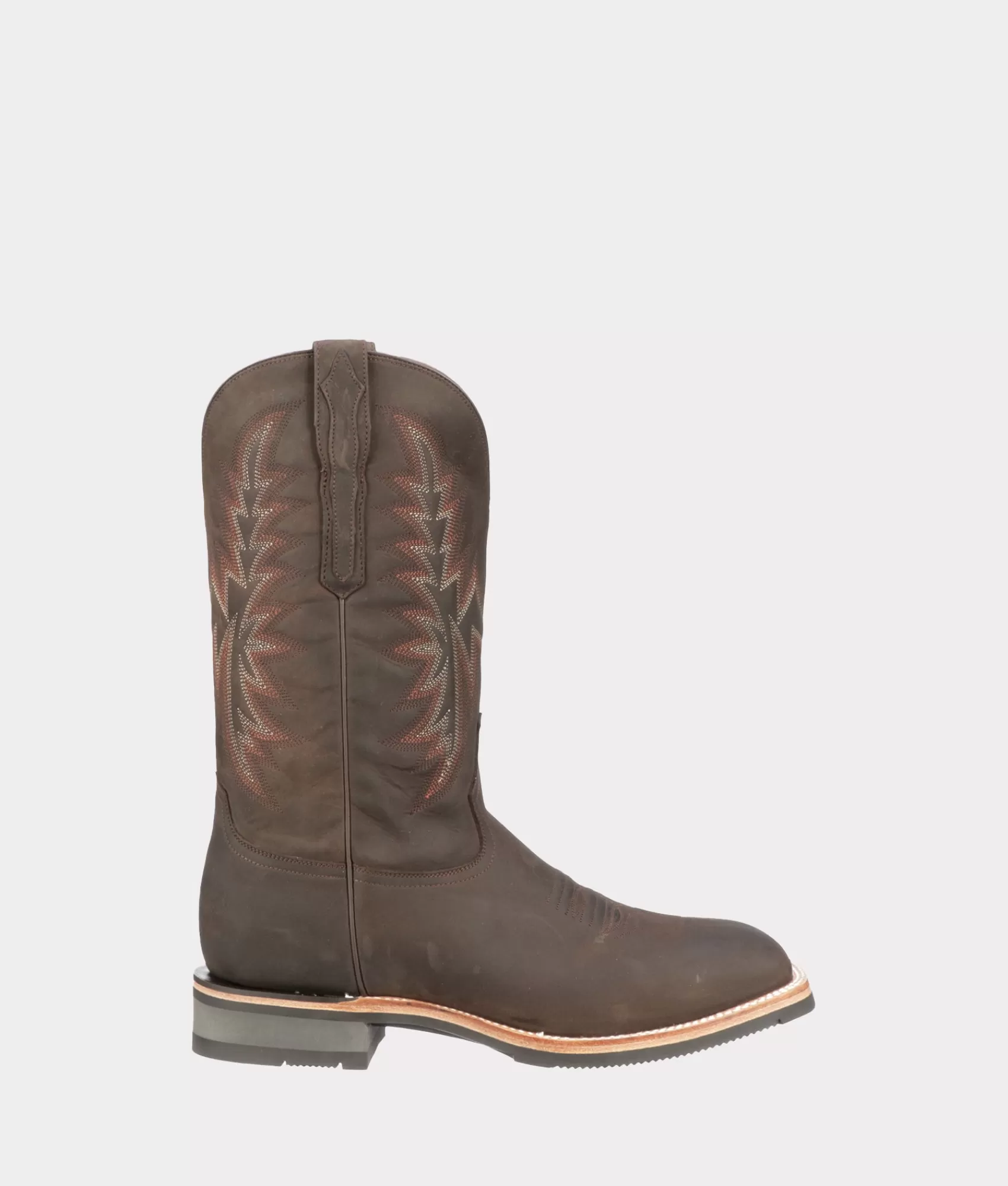 Lucchese Barn Boots | Rudy Water Resistant Chocolate