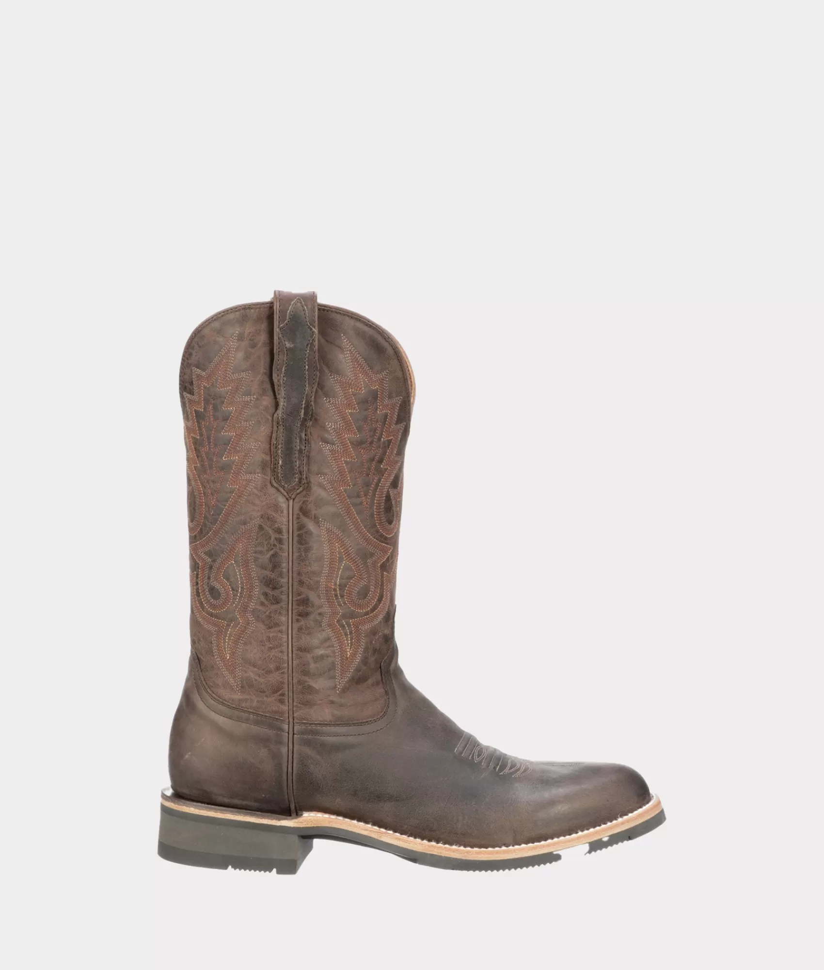 Lucchese Barn Boots | Rusty DarkBrown