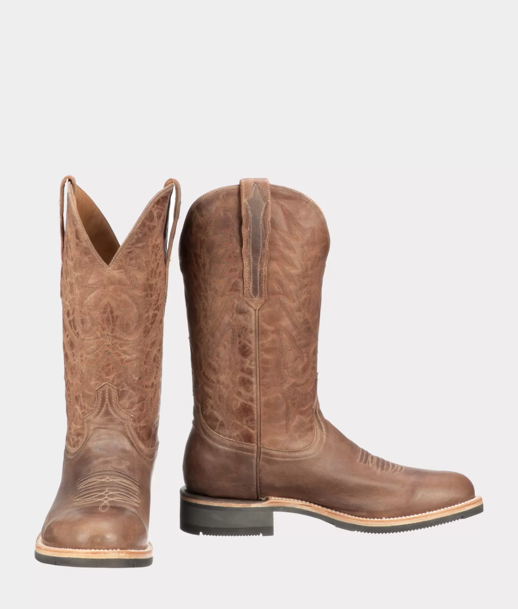 Lucchese Barn Boots | Rusty Stone