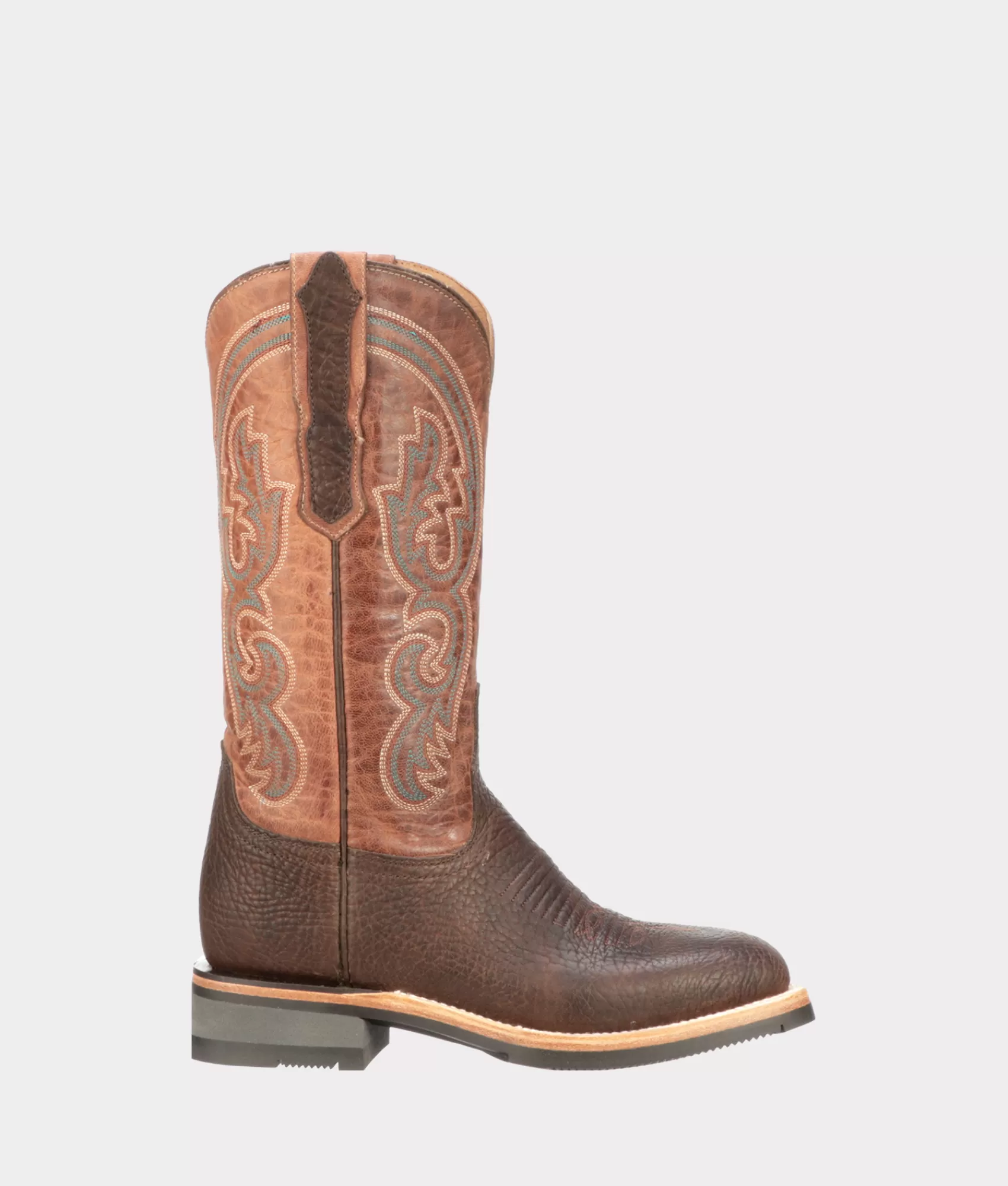Lucchese Barn Boots | Ruth Chocolate+Peanut