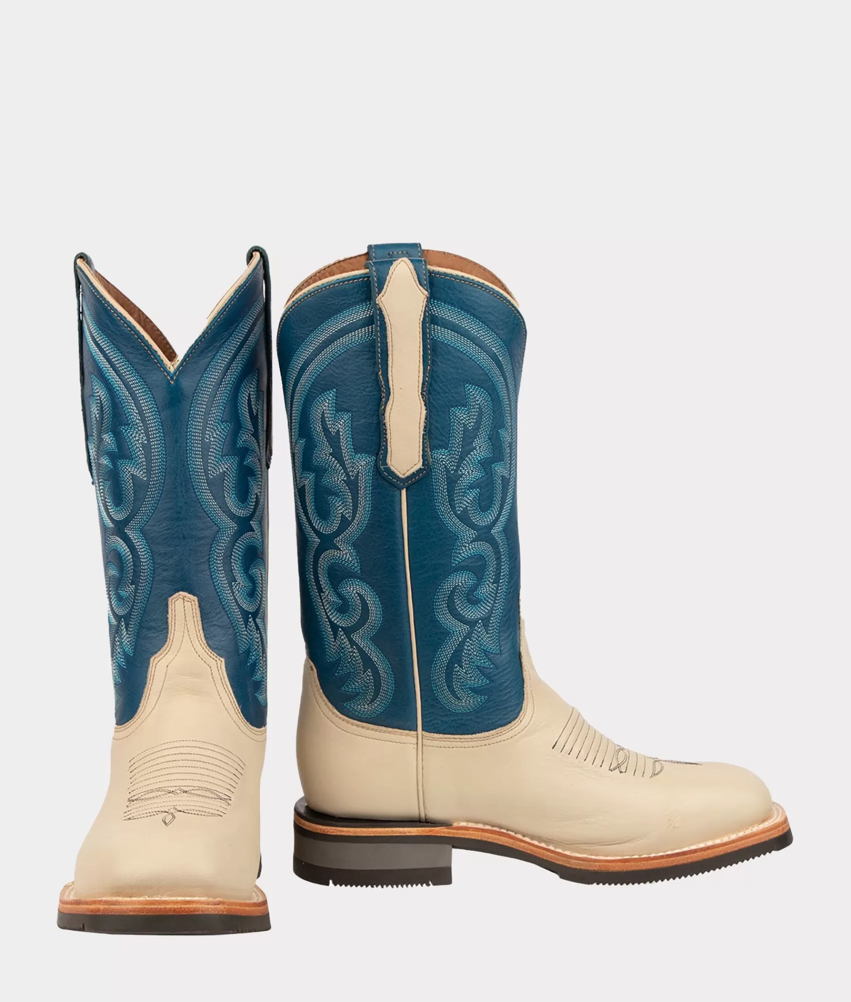 Lucchese Barn Boots | Ruth Cream