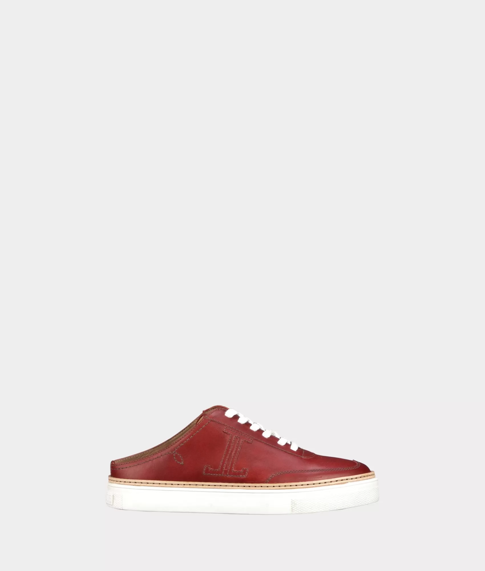 Lucchese Mules | Saddle Mule Red