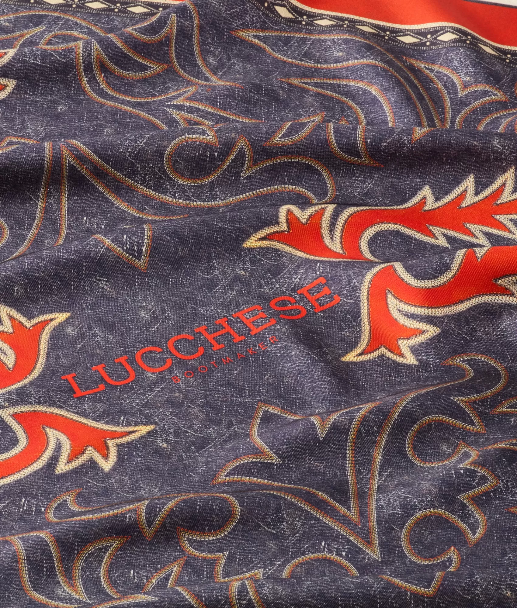 Lucchese Scarves | Scarves | Saddle Scarf Denim