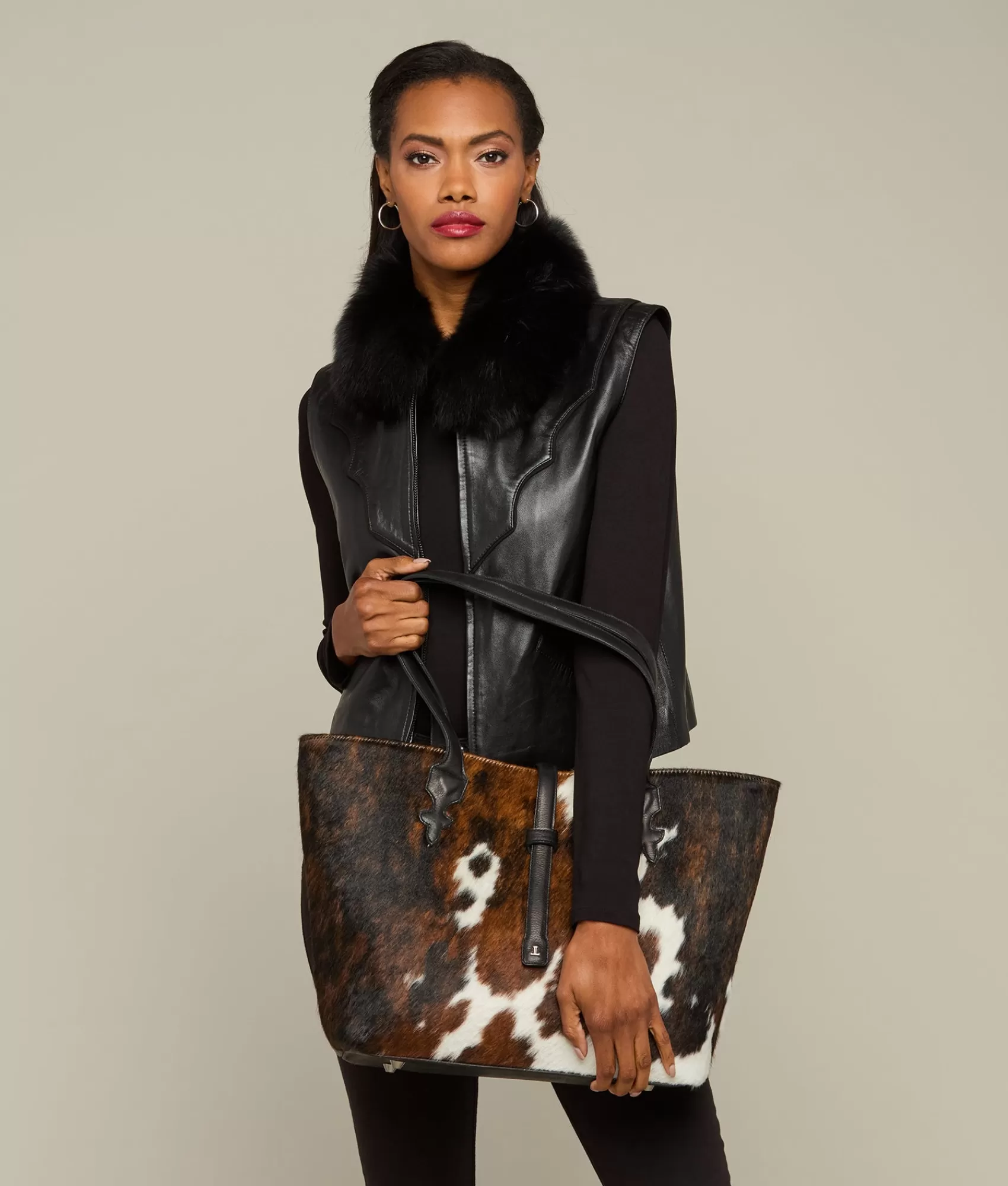 Lucchese Handbags | Sadie Tote Brindle