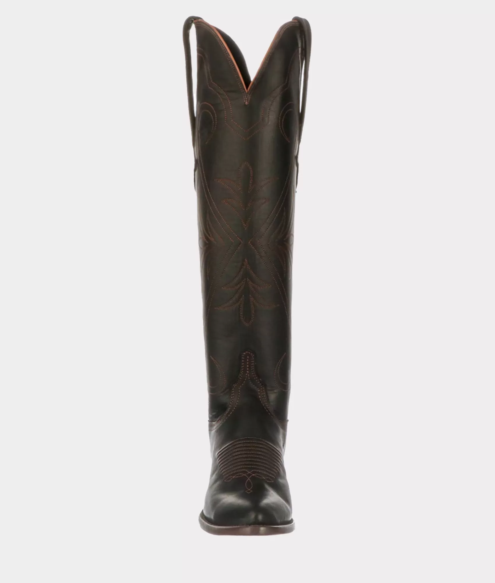 Lucchese Tall | Saltillo Tall Black+Cognac