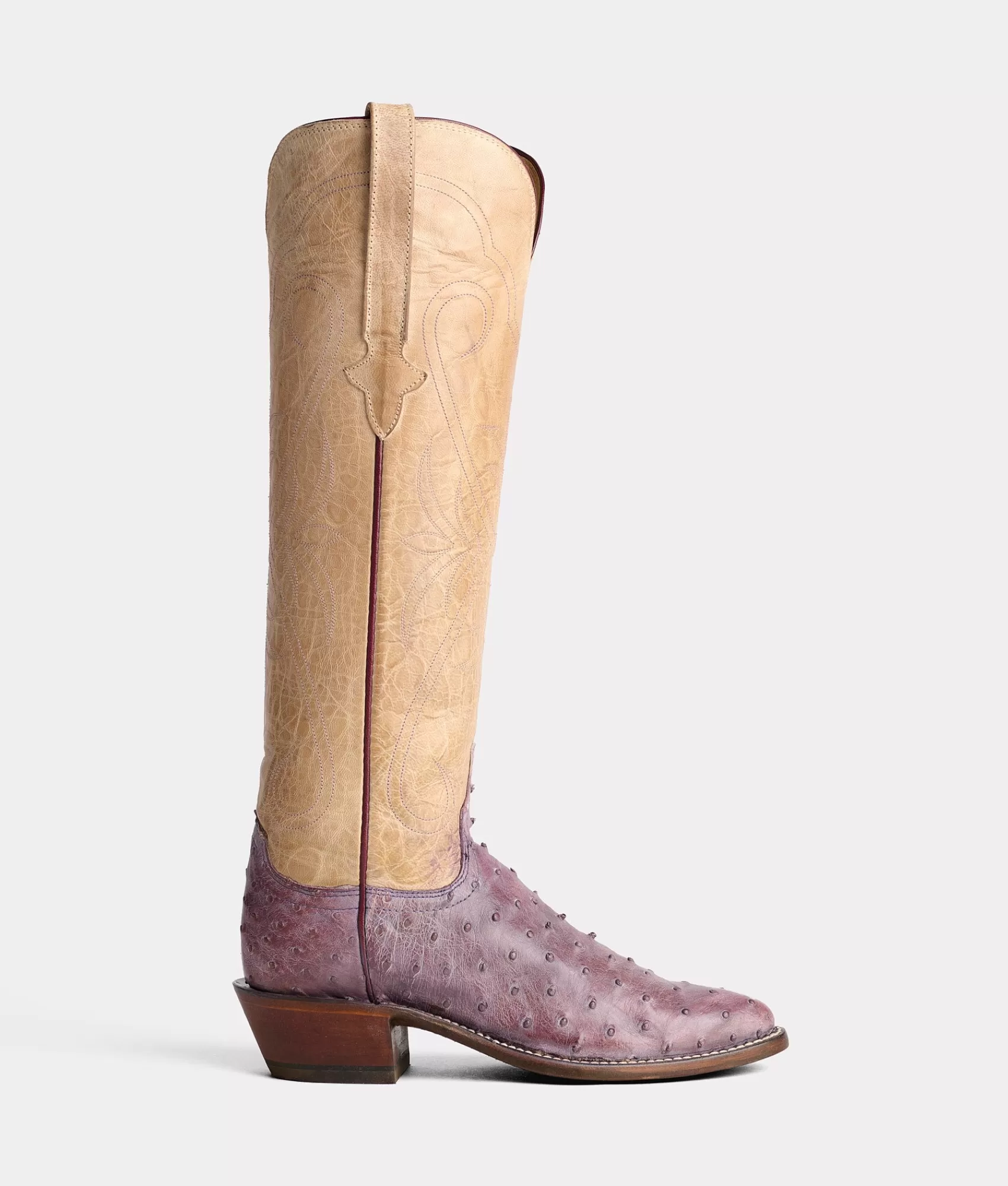 Lucchese Tall | Cowboy | Saltillo Tall Exotic PurpleOrchid