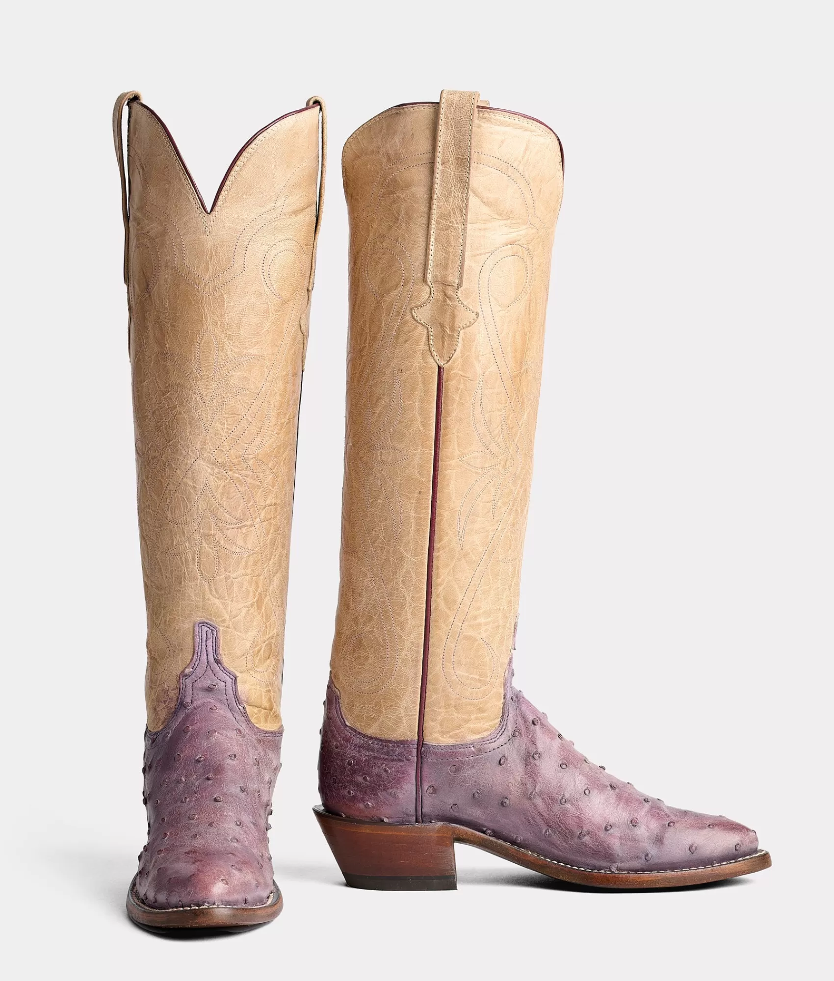 Lucchese Tall | Cowboy | Saltillo Tall Exotic PurpleOrchid