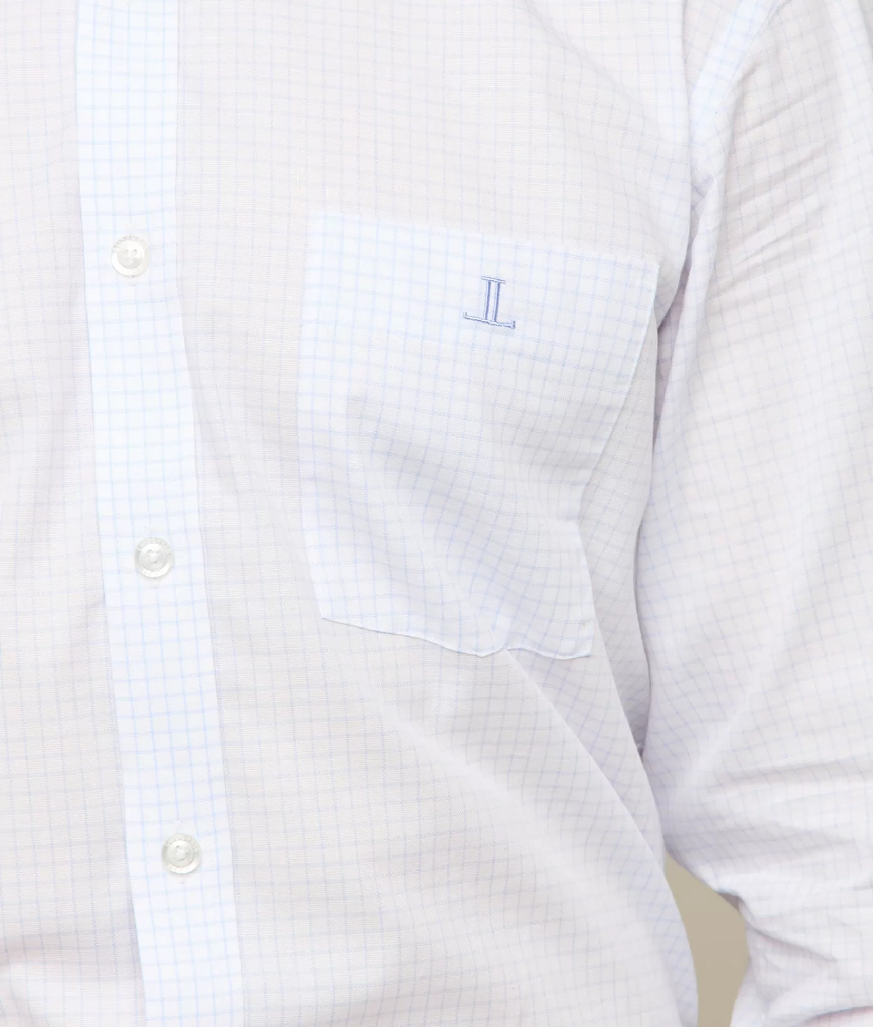 Lucchese Tops | San Antonio LightBlue&WhiteCheck