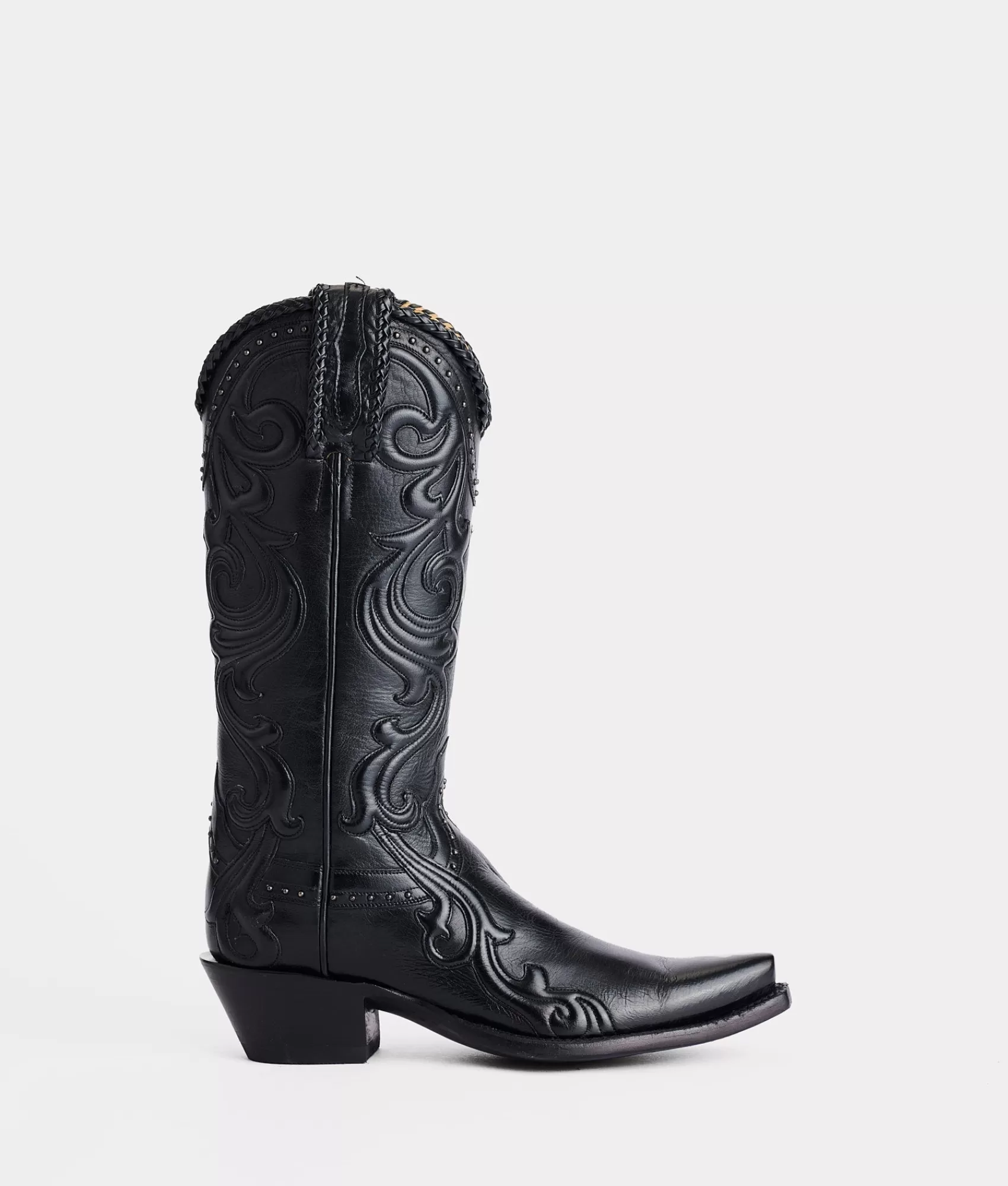 Lucchese Cowboy | Saratoga Black