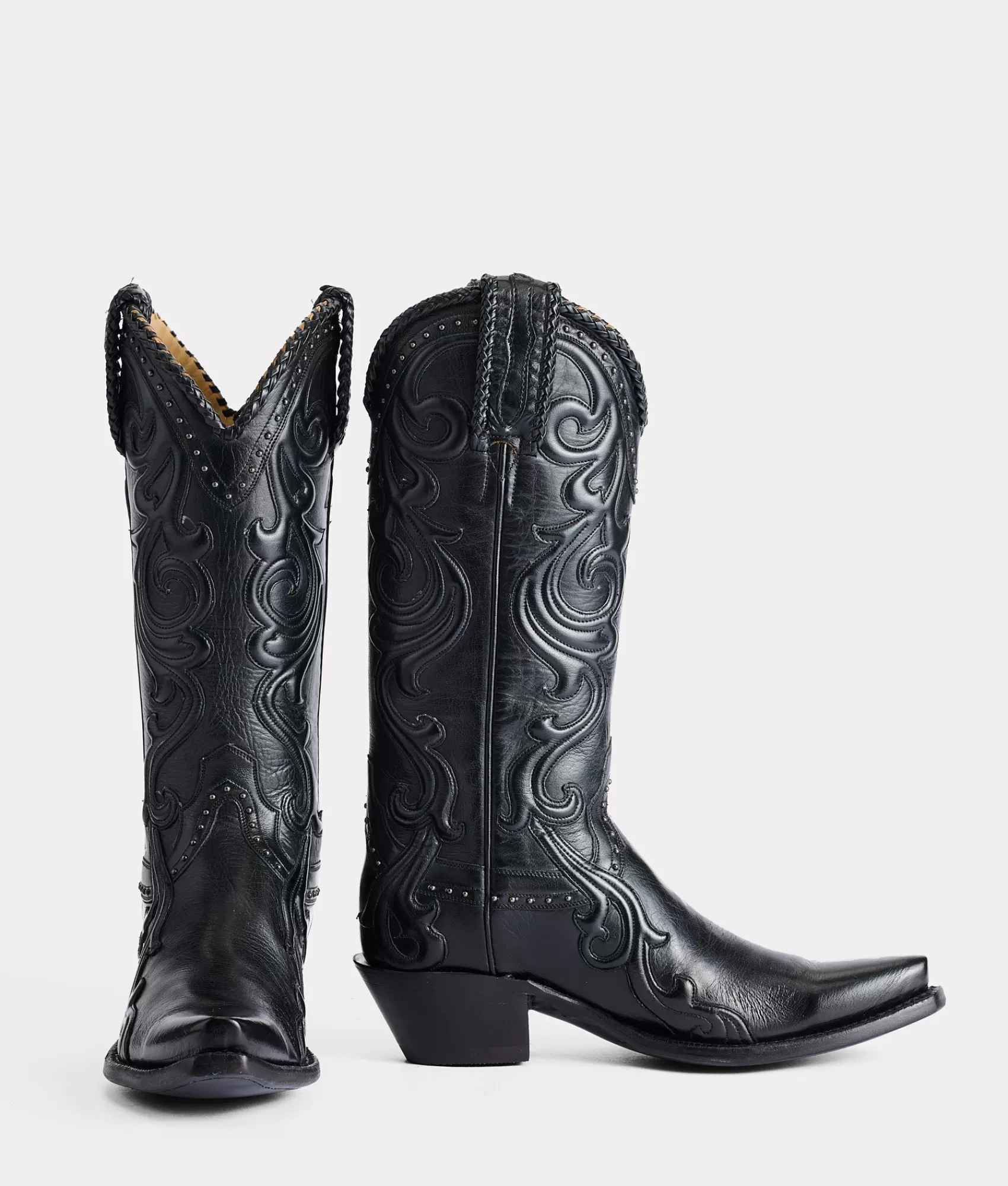 Lucchese Cowboy | Saratoga Black