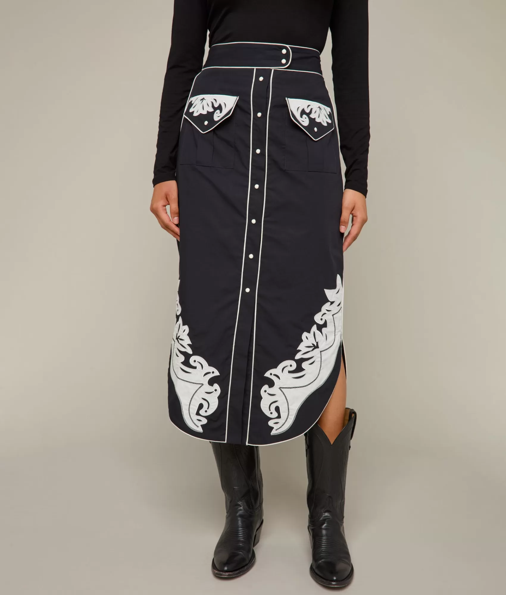 Lucchese Bottoms | Shenadoah Skirt Black