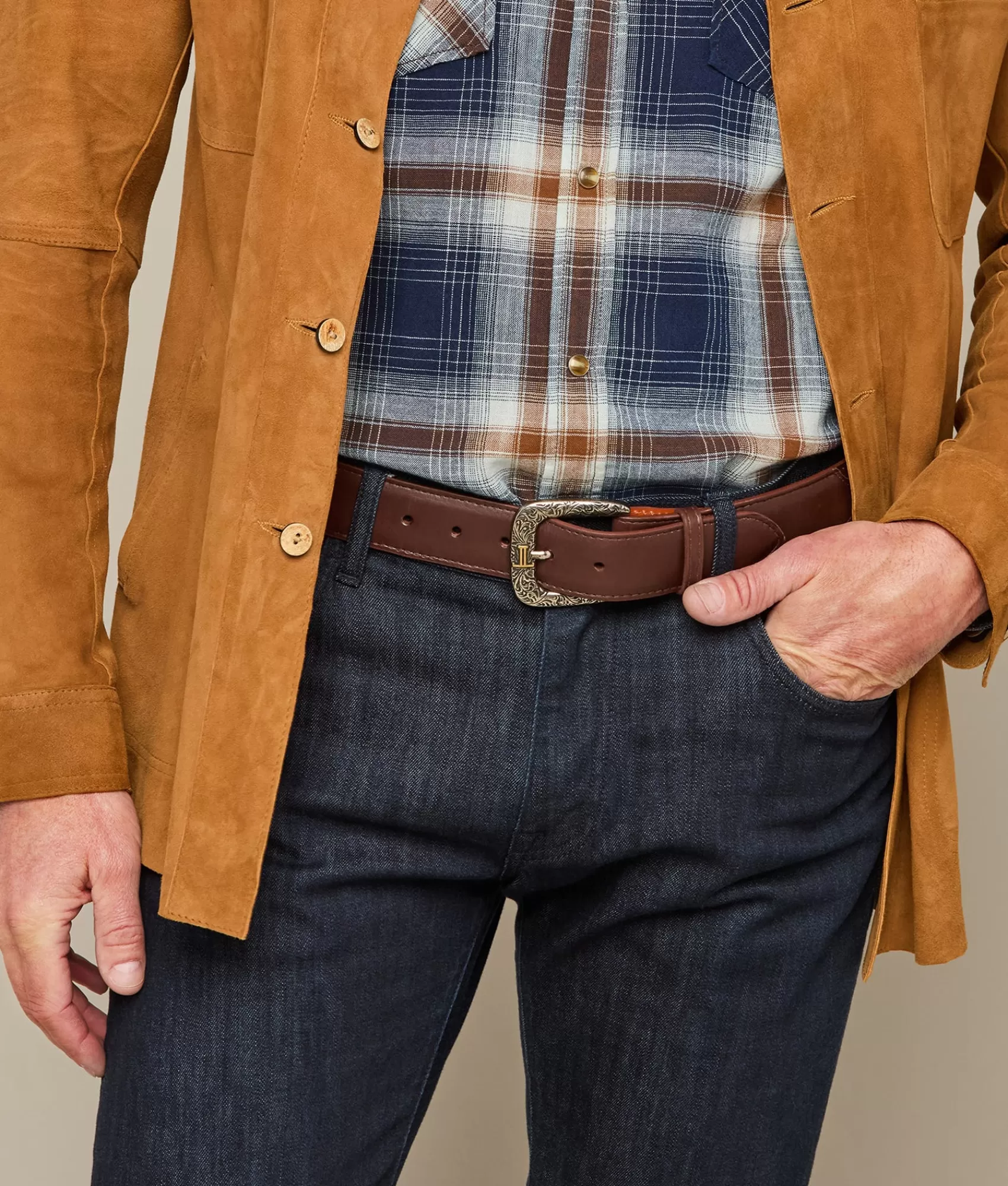 Lucchese Belts & Belt Accessories | Smooth Baby Buffalo Whiskey