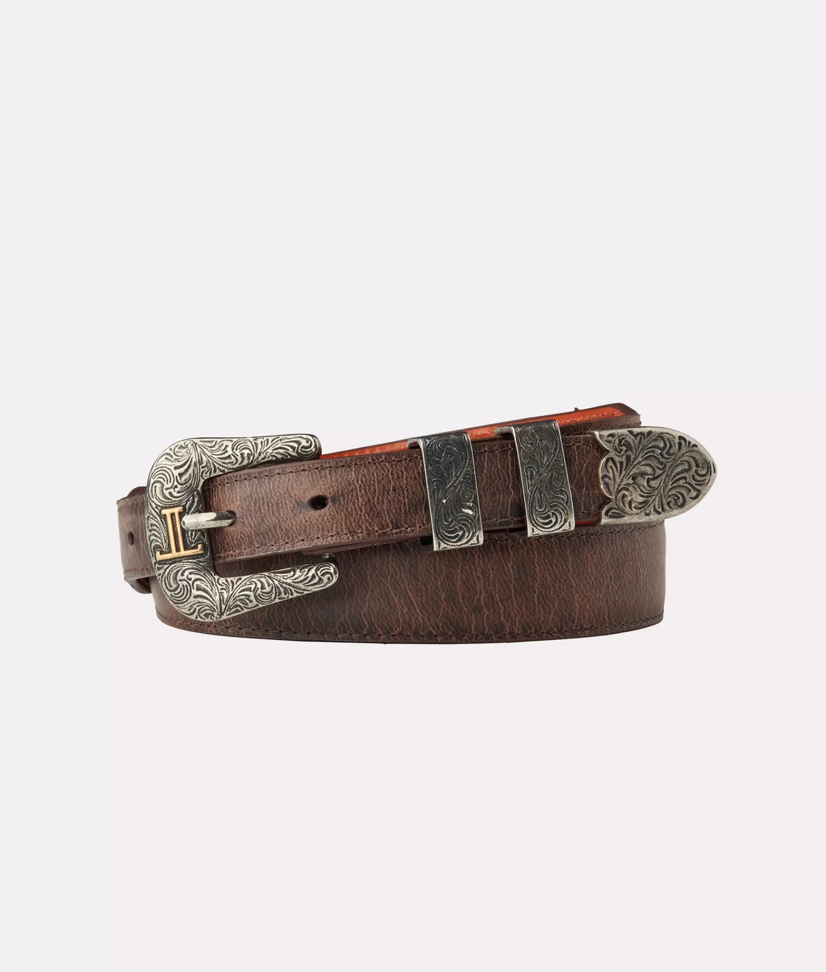 Lucchese Belts | Belts & Belt Accessories | Smooth Goat Tapered Chocolate