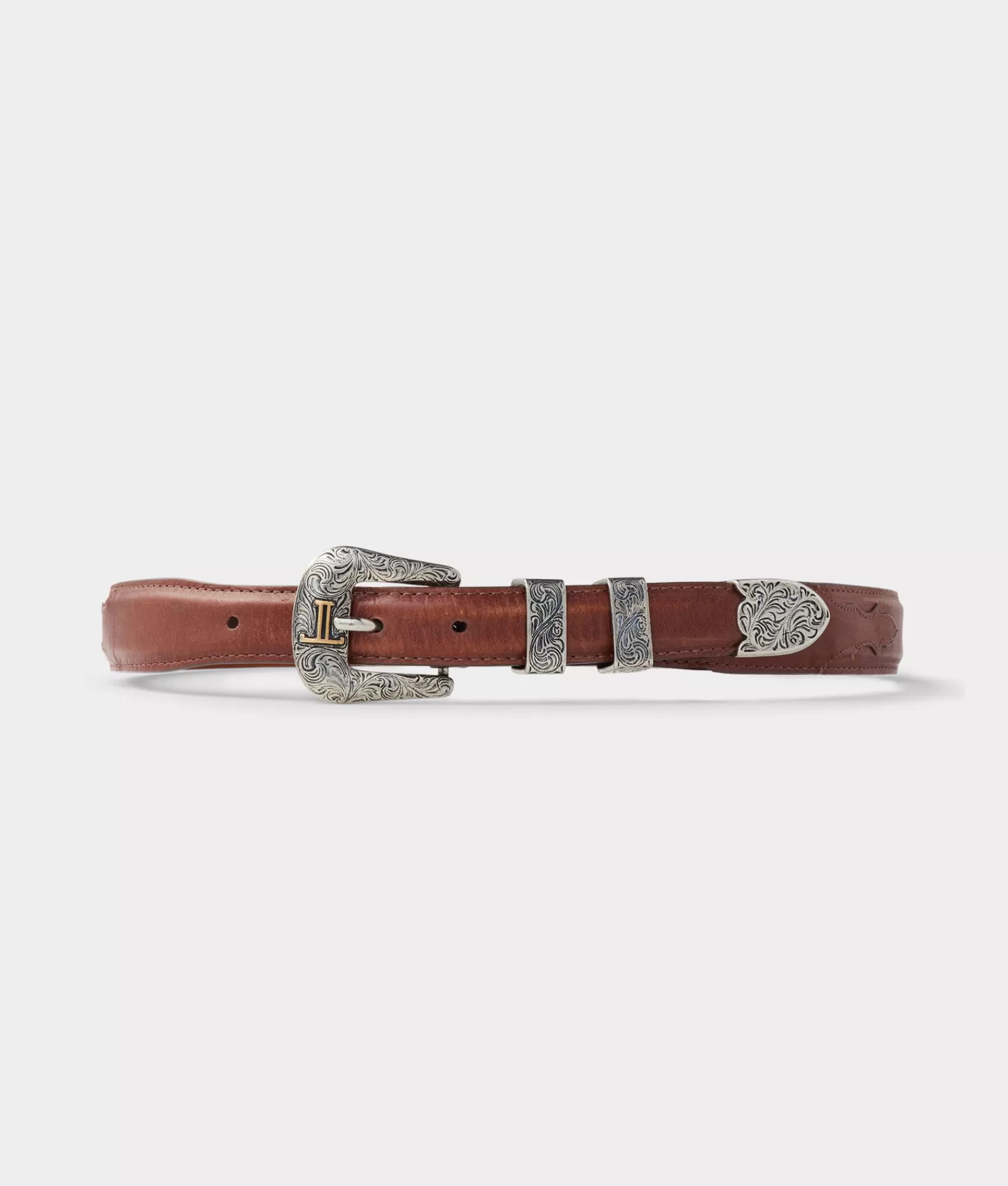 Lucchese Belts | Smooth Ranch Hand Tapered Tan