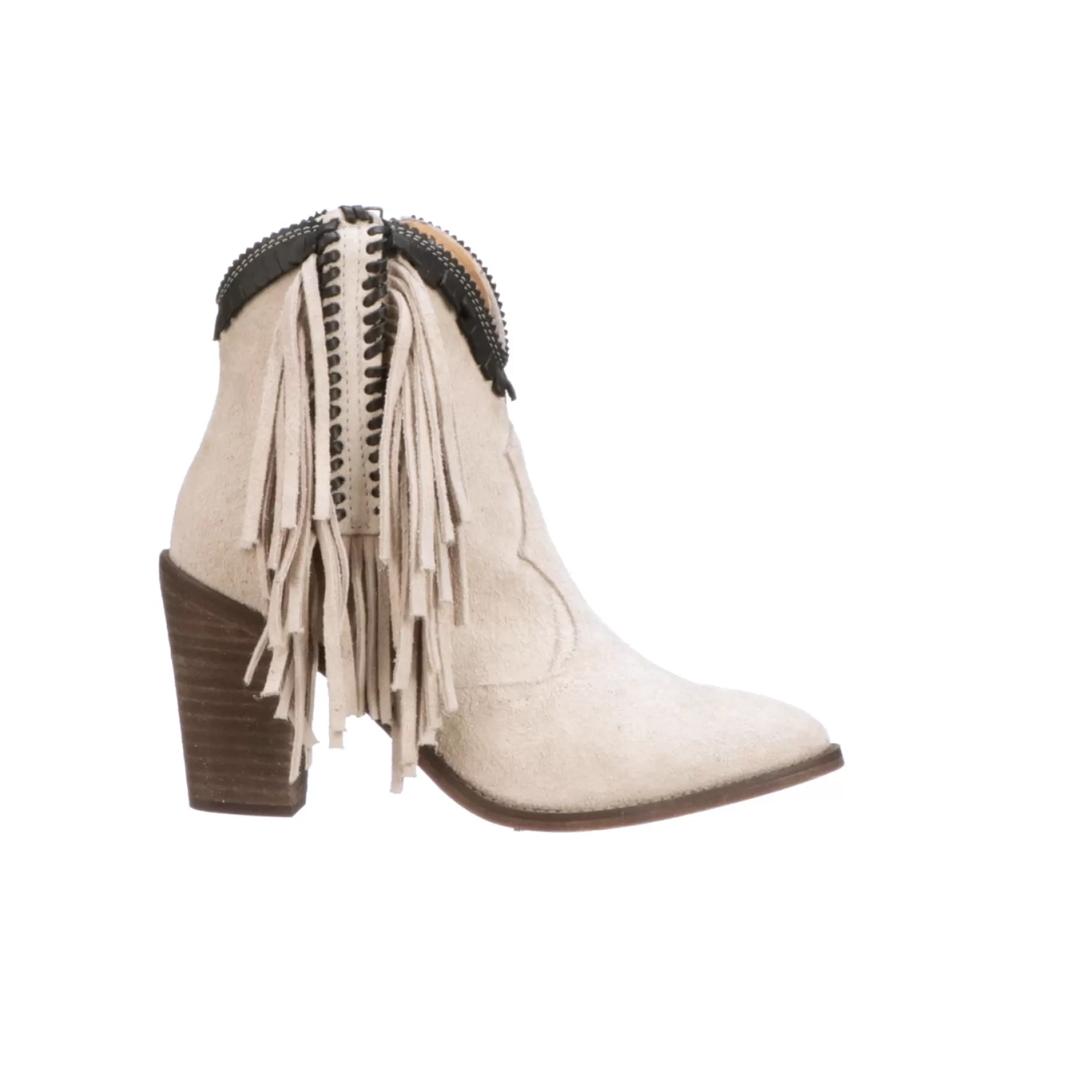 Lucchese Booties | Sofia Fringe Bone