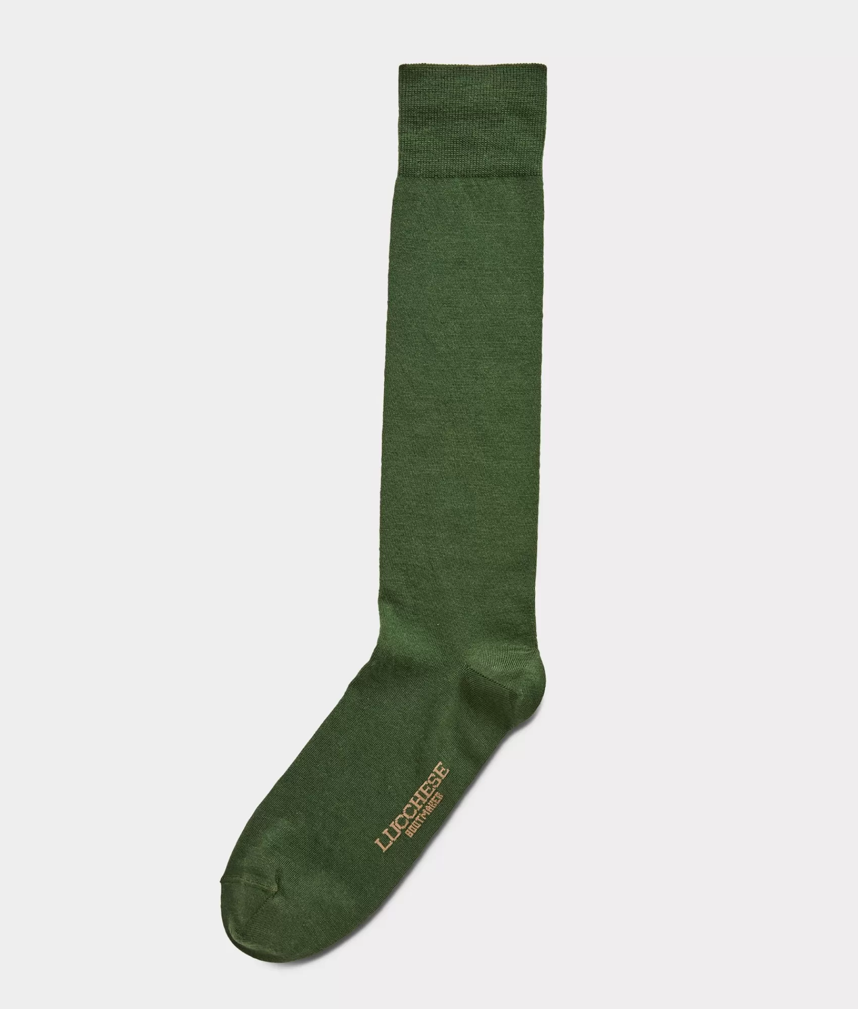 Lucchese Socks | Solid Dress Sock Pine