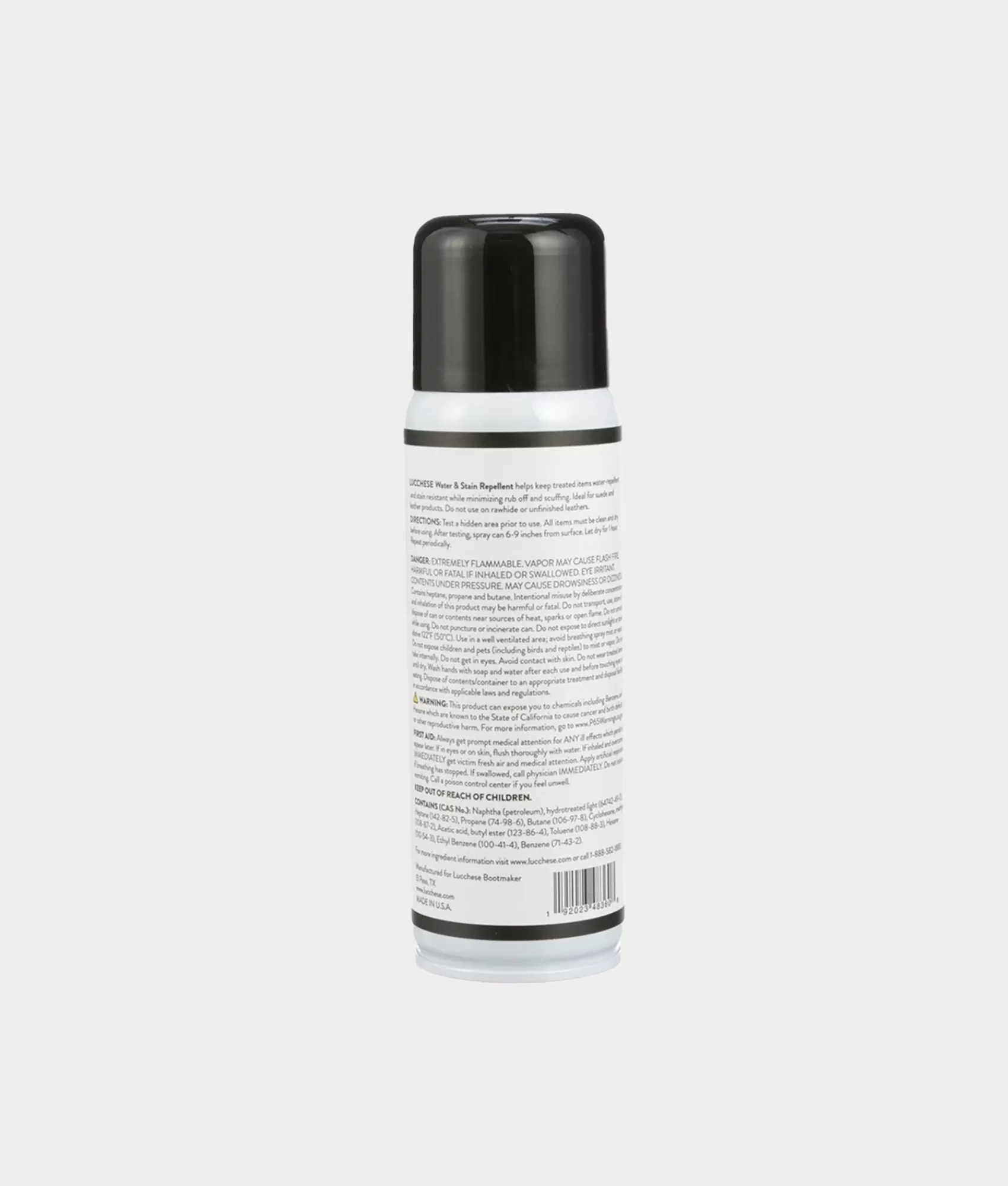 Lucchese Boot Care | Leather Care | Suede and Leather Protectant Spray