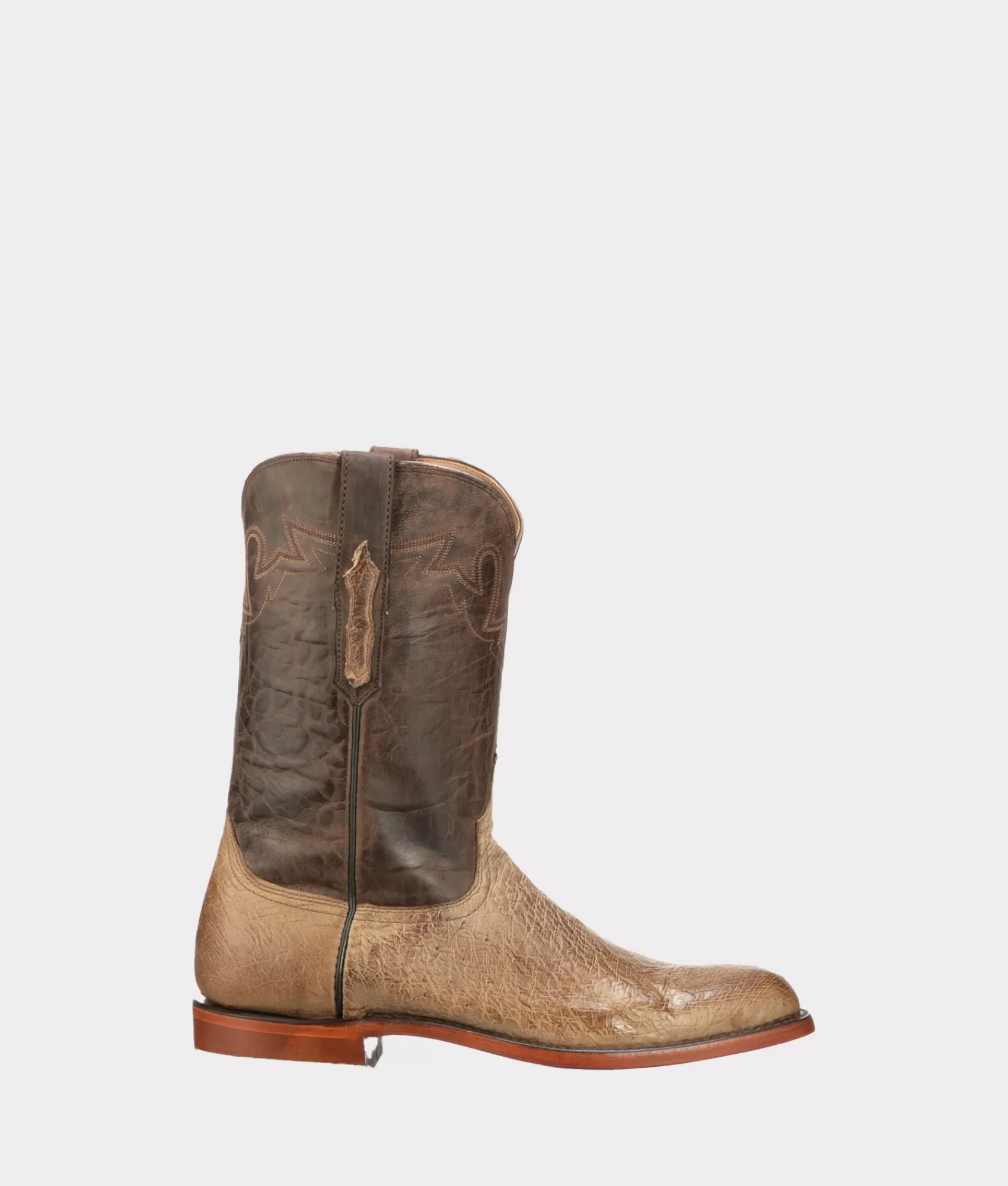 Lucchese Cowboy | Roper | Sunset Exotic Olive