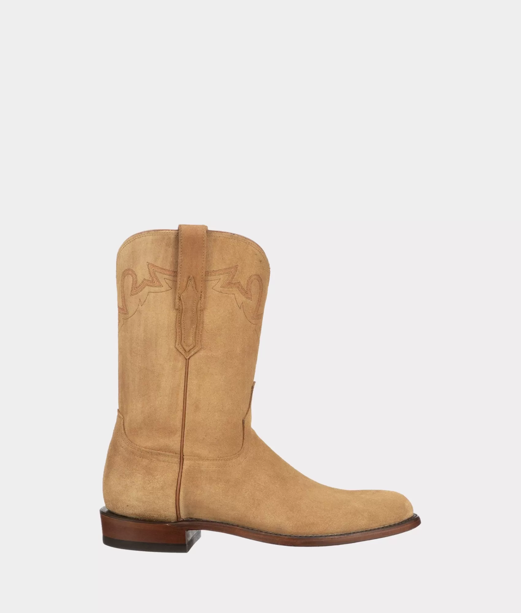 Lucchese Roper | Cowboy | Sunset Suede Tan