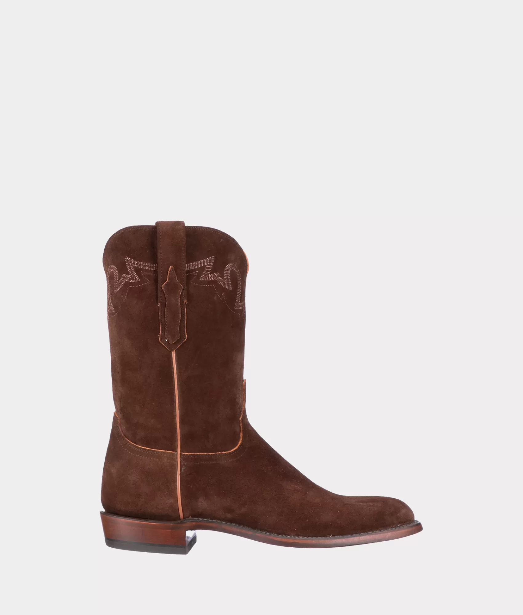 Lucchese Roper | Cowboy | Sunset Suede Chocolate
