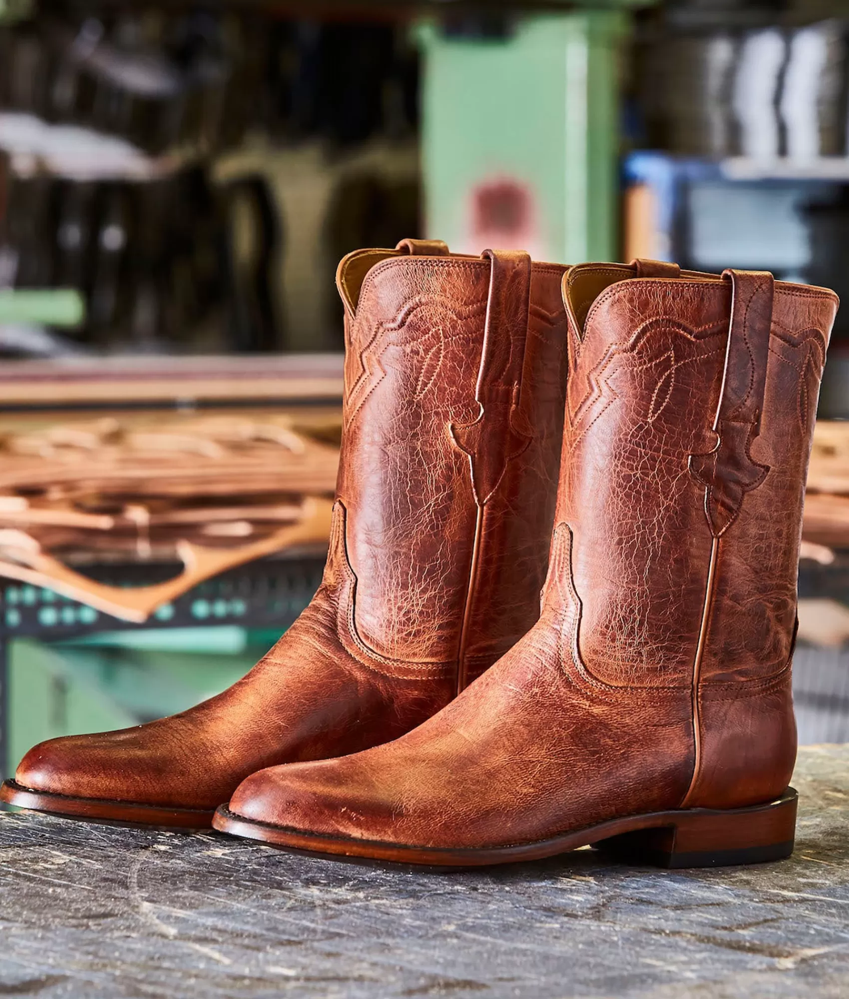 Lucchese Roper | Cowboy | ner Tan