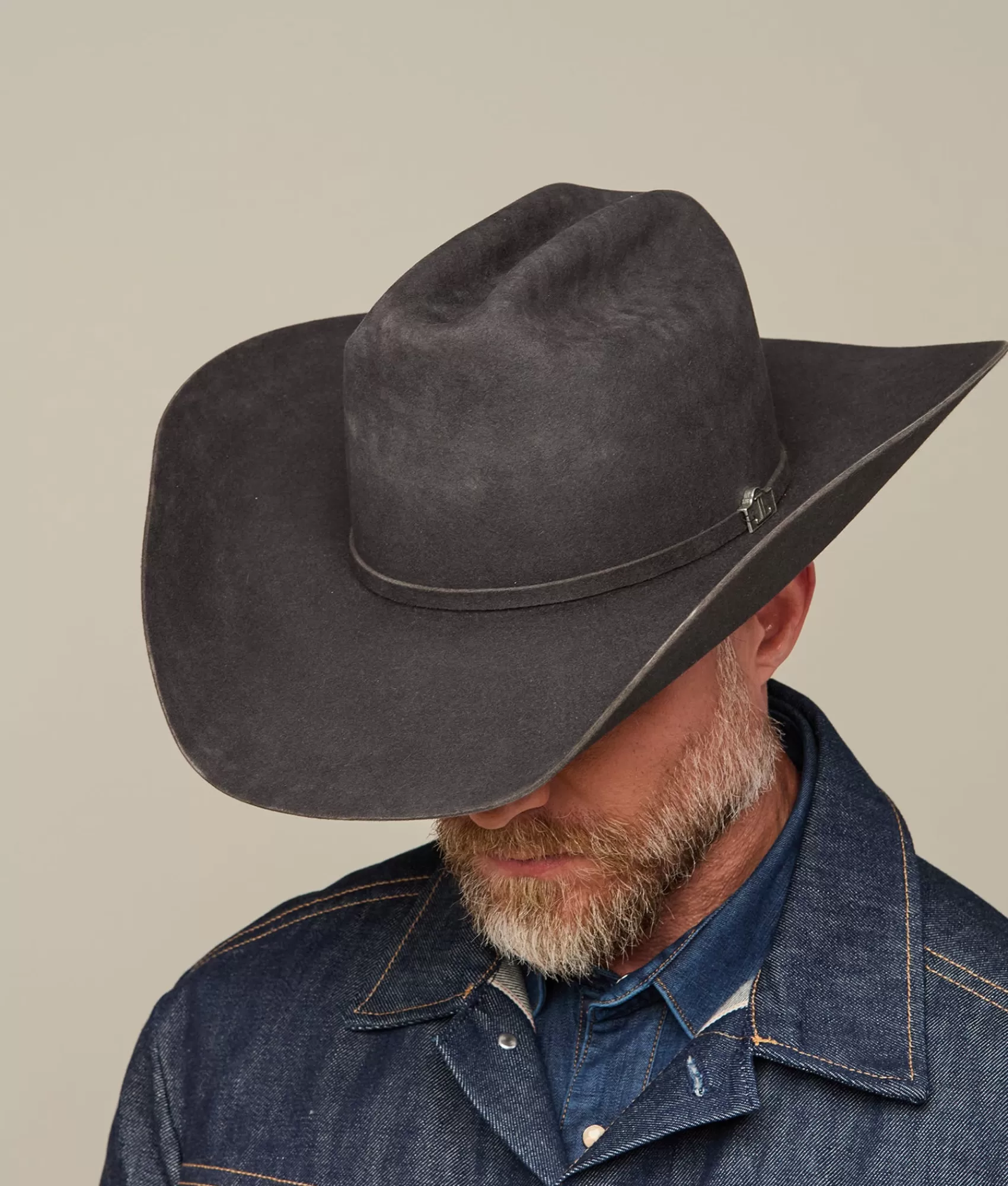 Lucchese Cowboy Hats | Headwear | The Alamo SteelGrey