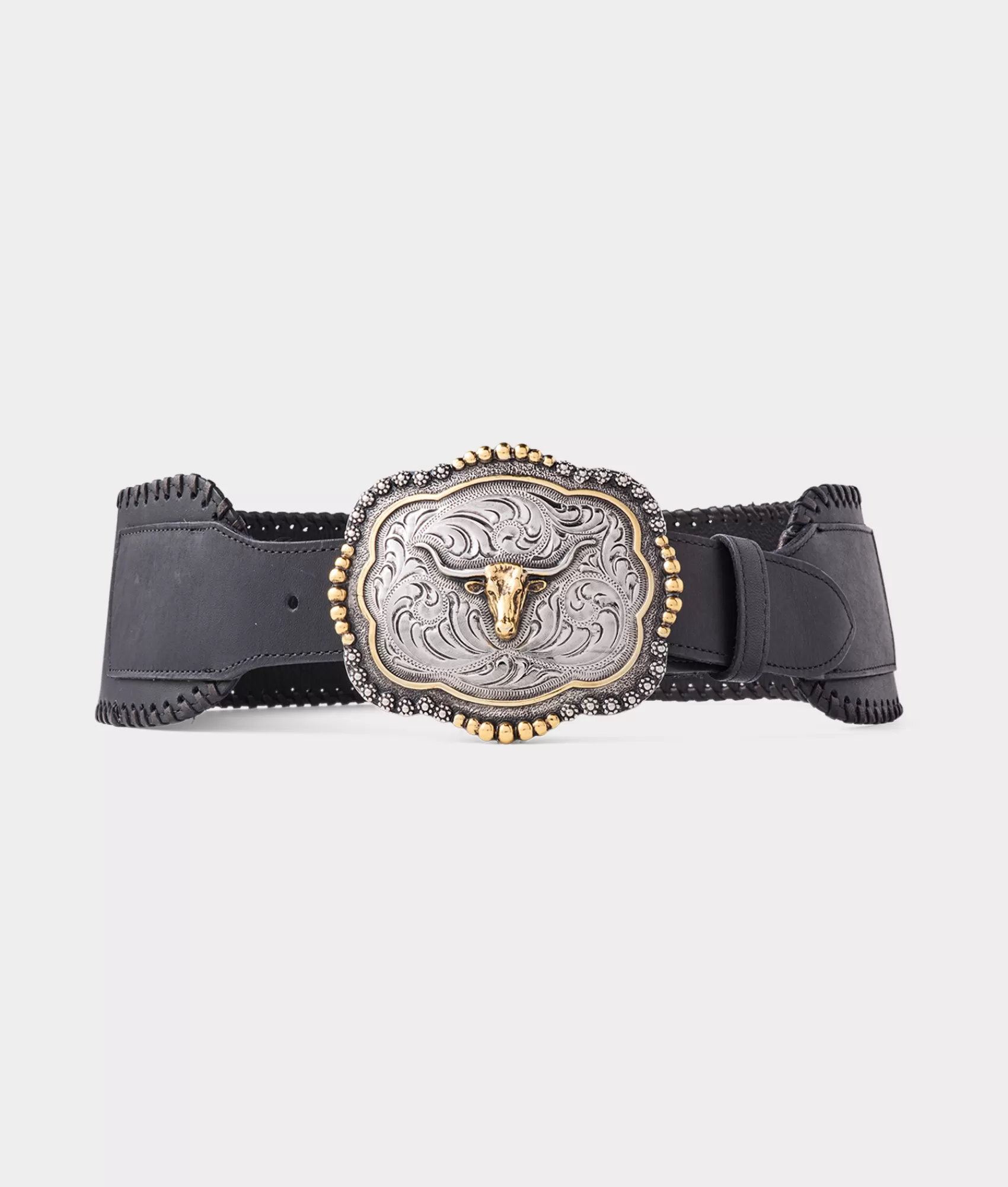 Lucchese Belts | Trophy Buckle Belt Black