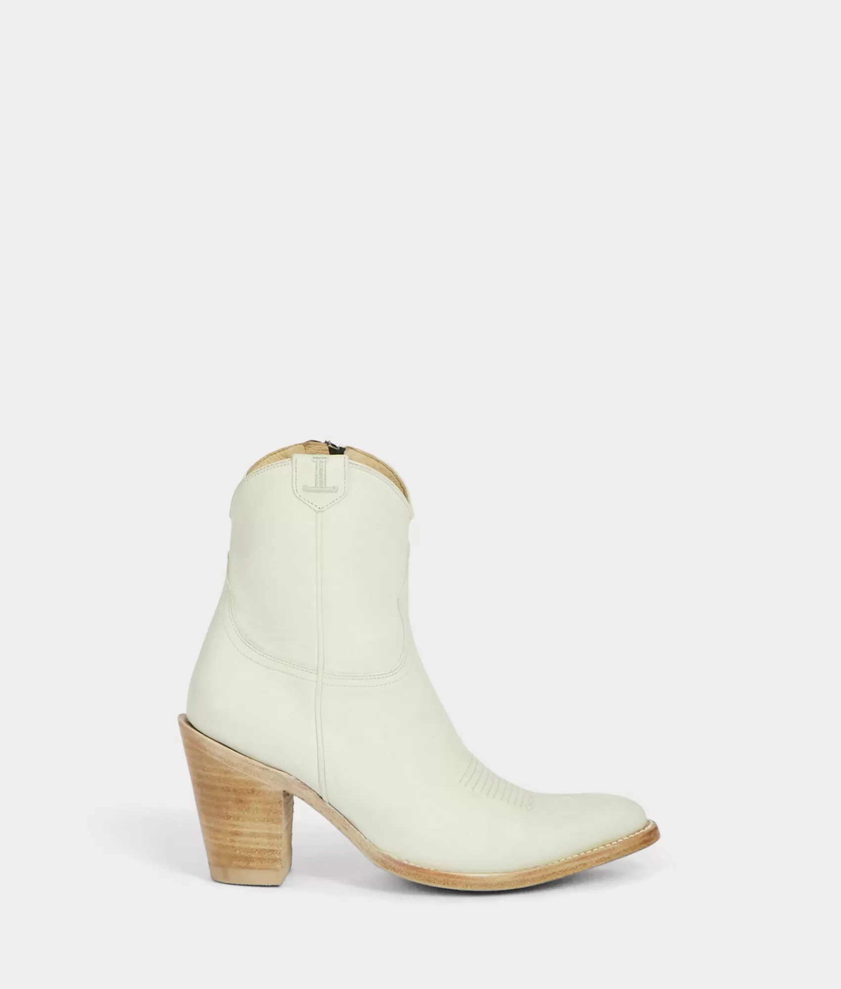 Lucchese Booties | Cowboy | Violet Cream