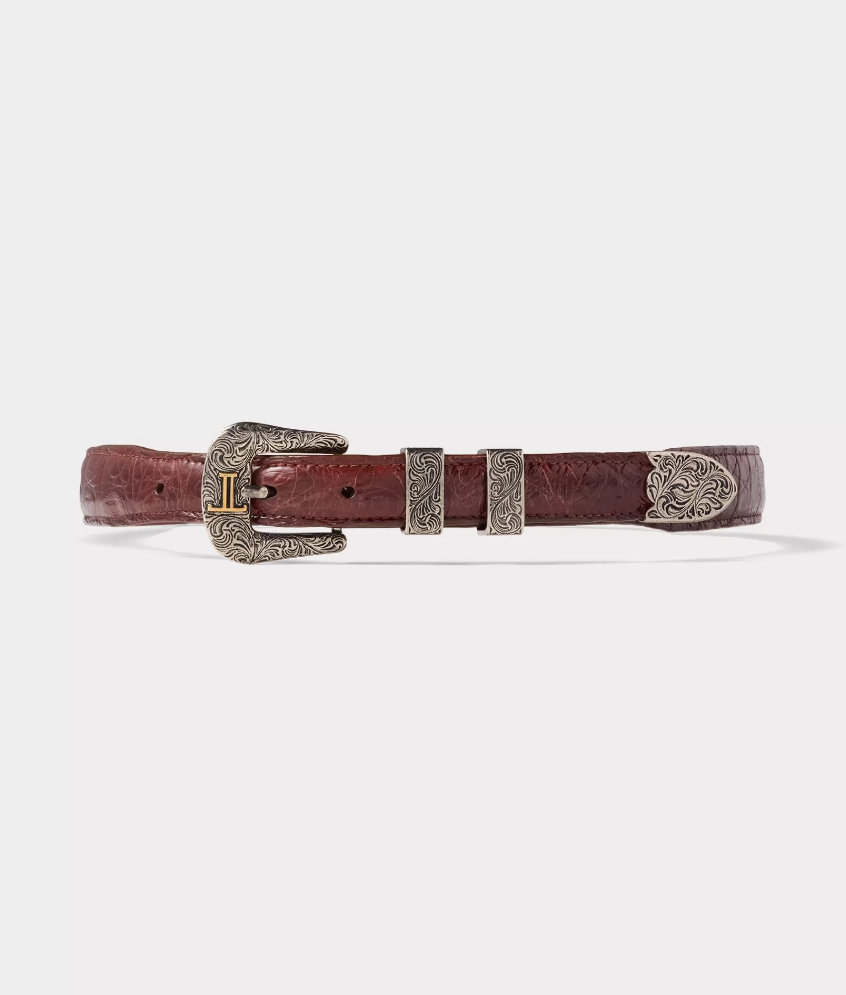 Lucchese Belts | Women's Caiman Tapered Belt Sienna