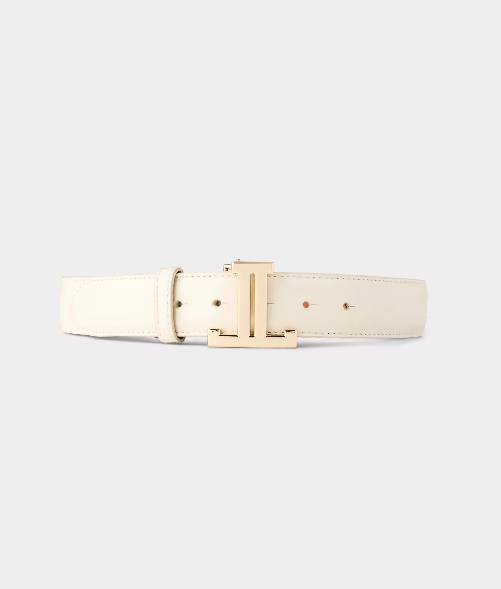 Lucchese Belts | Women's Mirrored L Belt GlitzCream