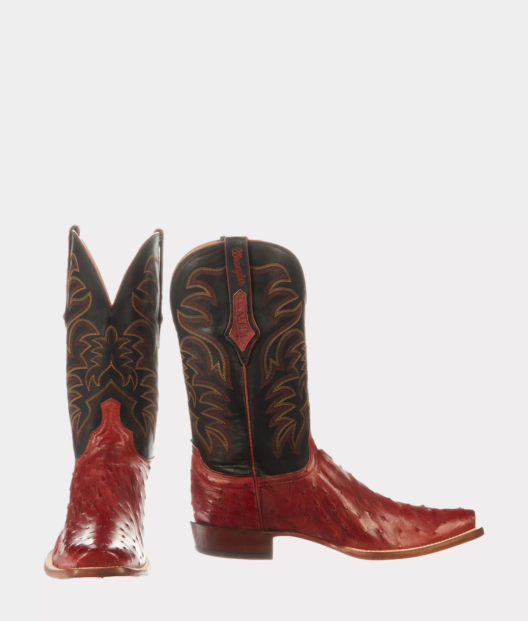 Lucchese Horseman | Cowboy | Wrangler Boot Redwood